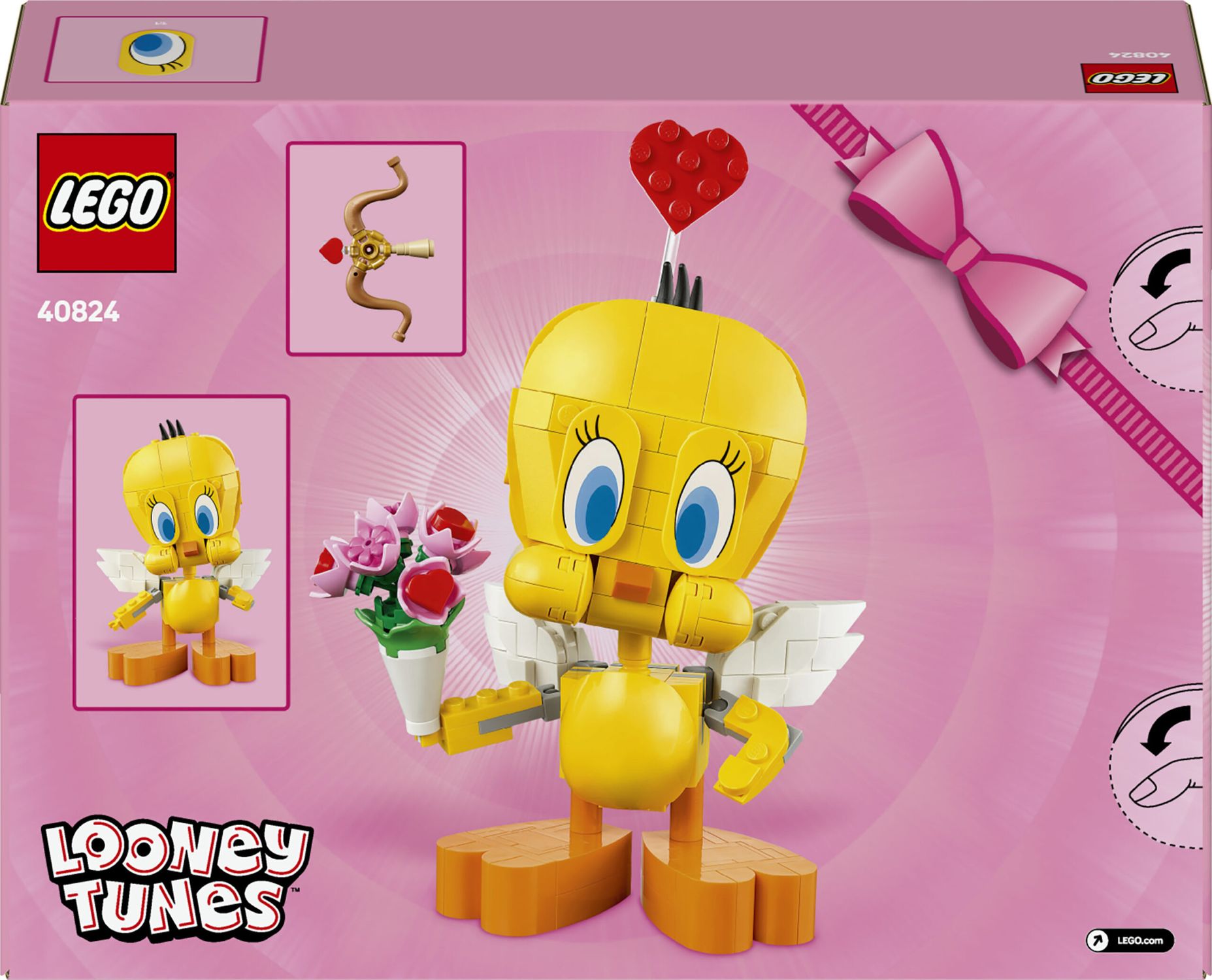 Lego 40824 titti, uccellino giocattolo looney tunes - Lego
