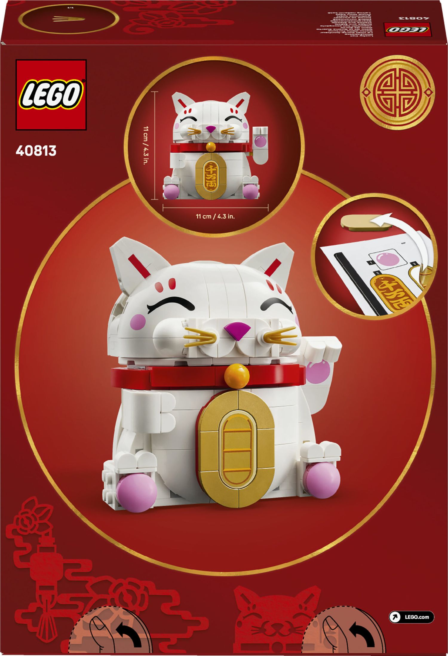 Lego 40813 – gatto della fortuna - Lego