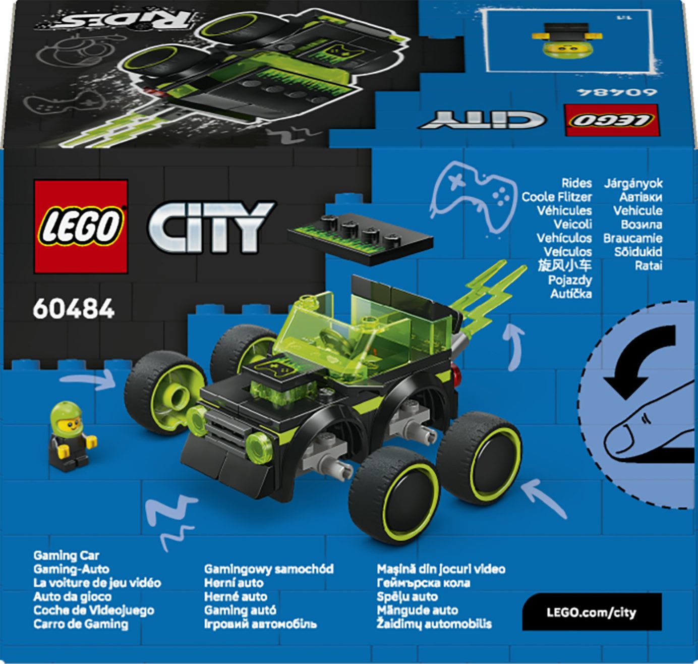 Lego city 60484 – auto da corsa - LEGO CITY