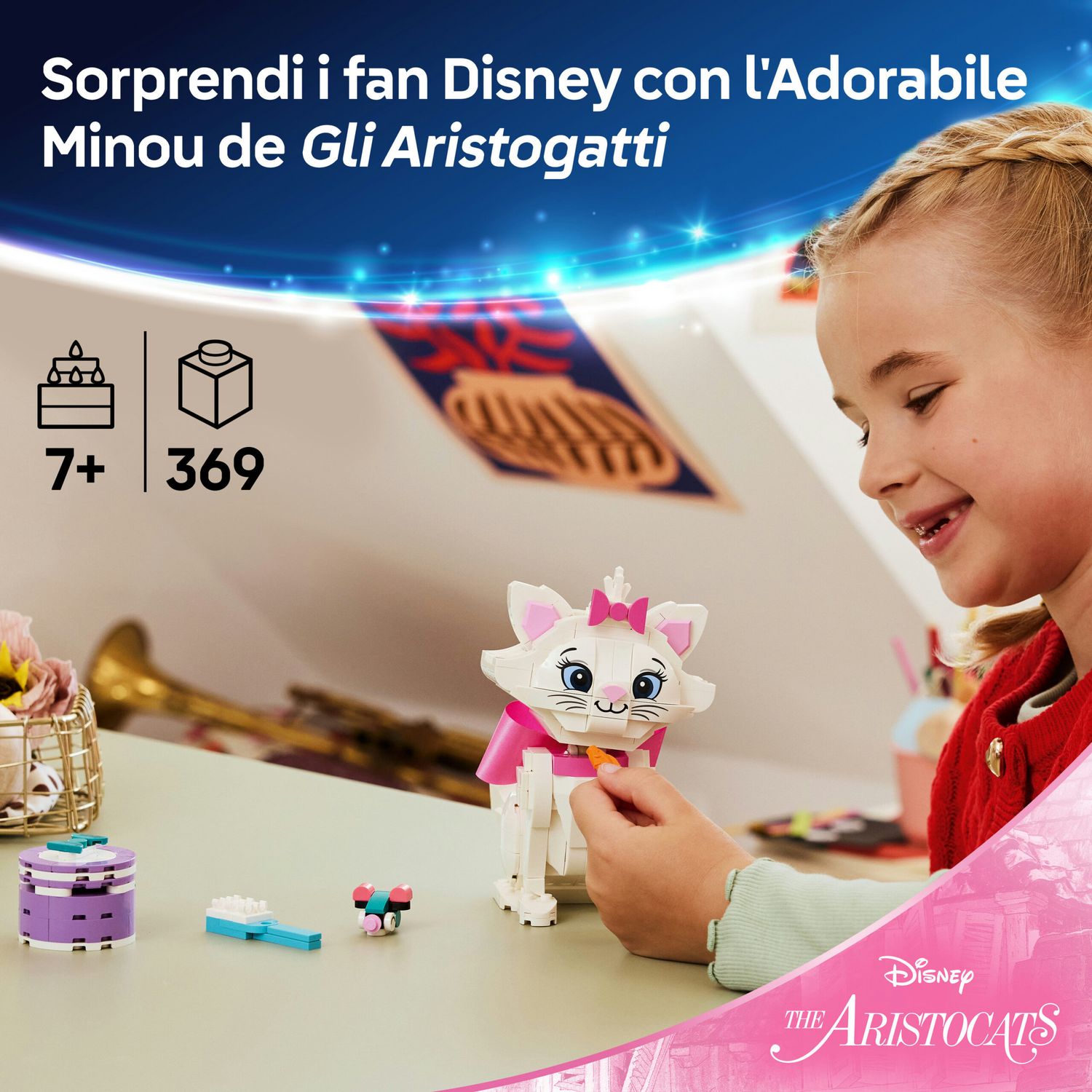 Lego disney 43286 – minou aristogatti - Disney