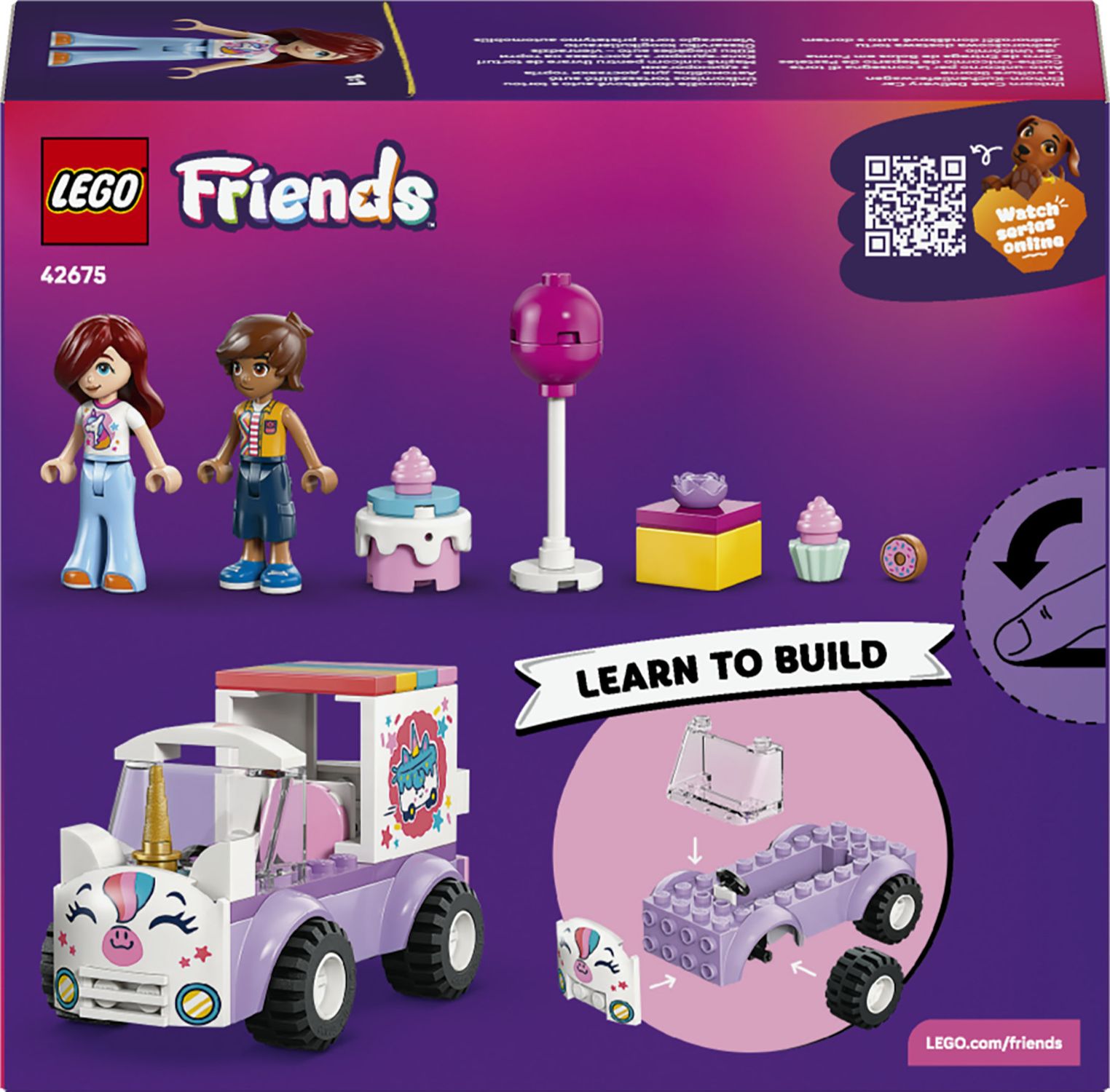 Lego friends 42675 – auto-unicorno torte - LEGO FRIENDS