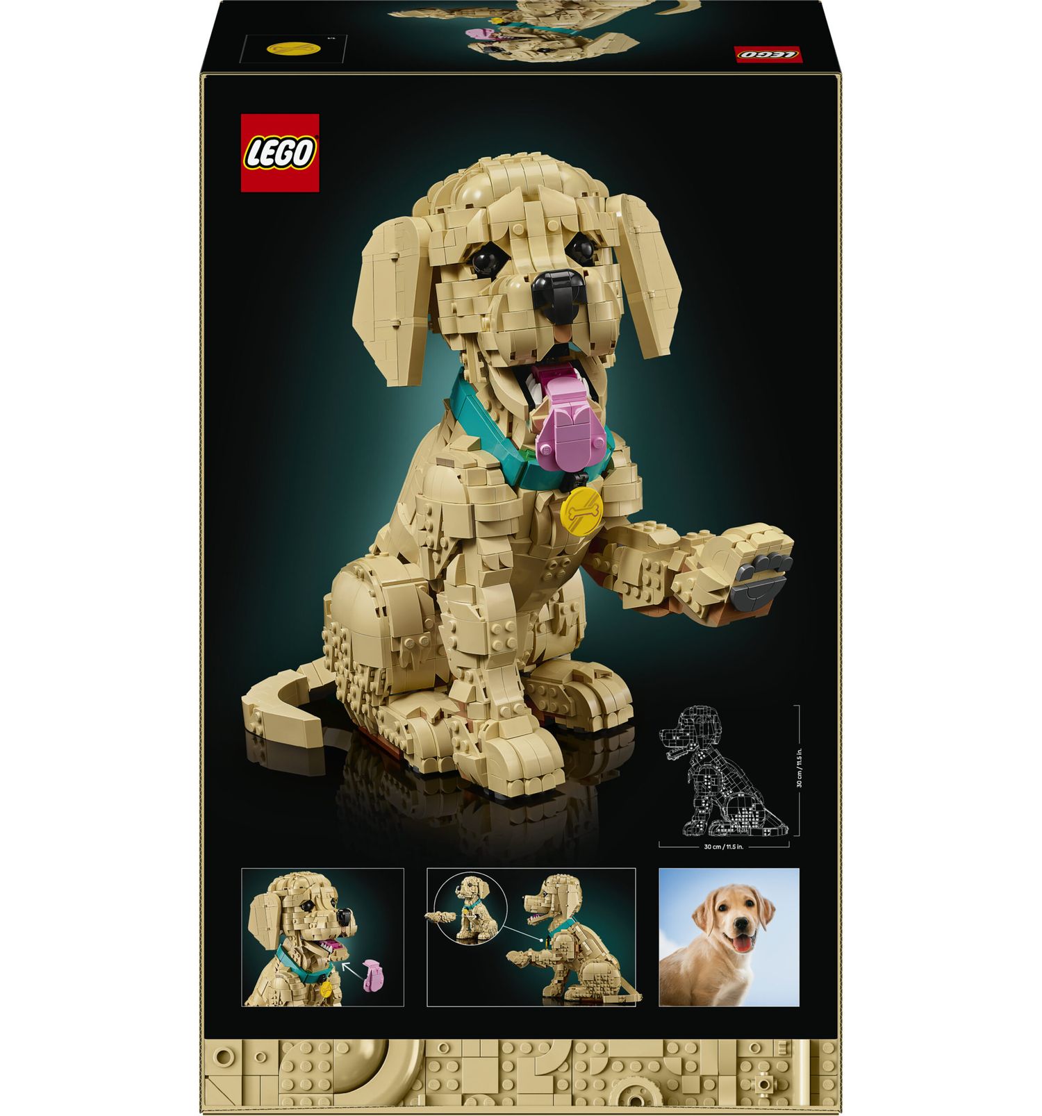 Lego 11384 cucciolo di golden retriever - Lego