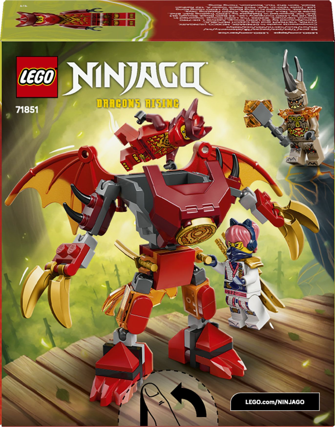 Lego ninjago 71851 – battle pack mech drago di kai - LEGO NINJAGO