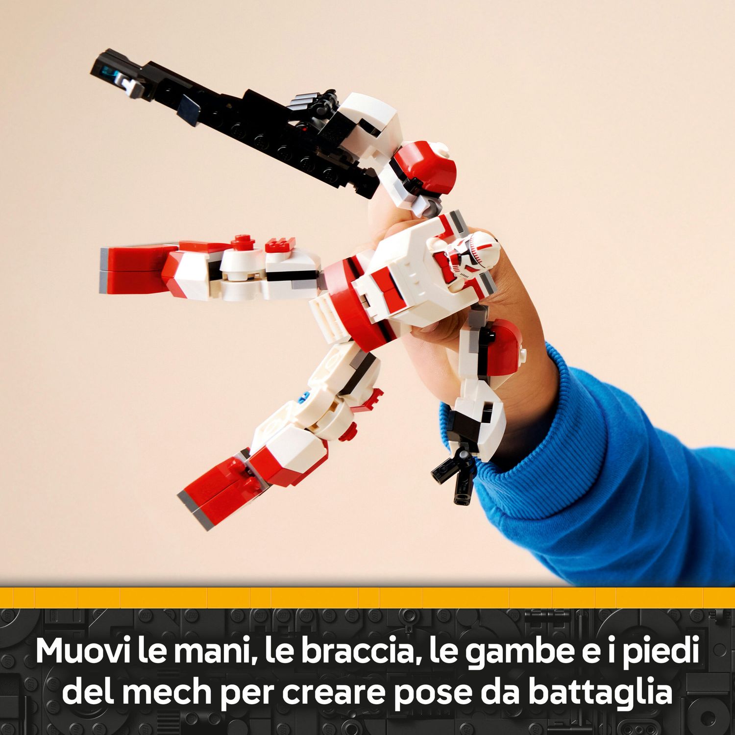 Lego star wars 75448 – mech shock trooper - Lego