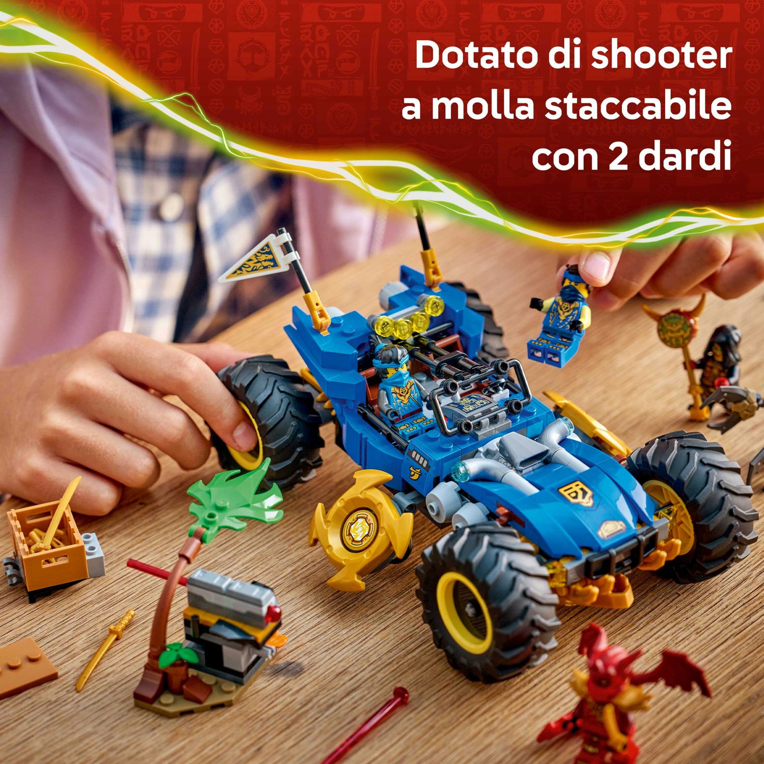 Lego ninjago 71856 – auto mutaforma di jay 2in1 - LEGO NINJAGO