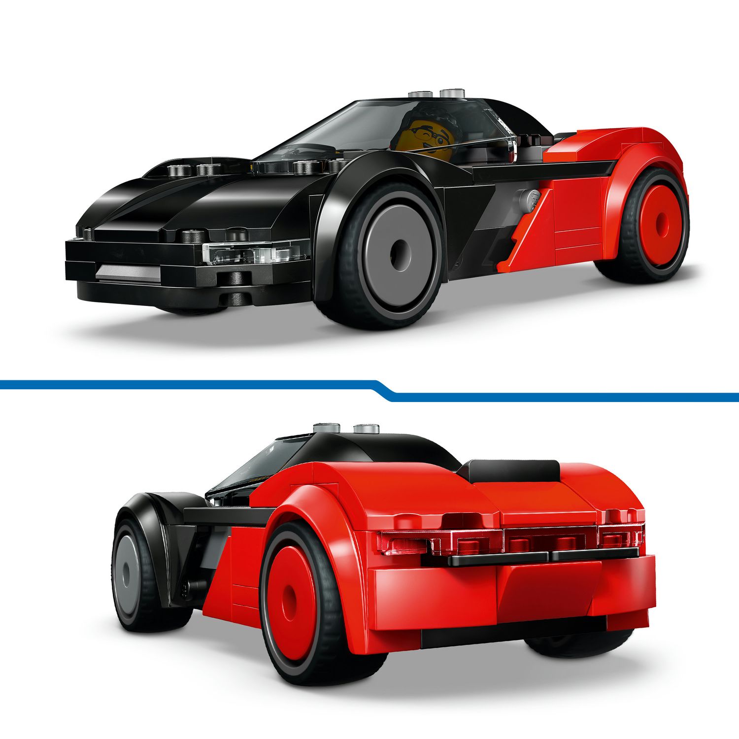 Lego city 60486 supercar ev, macchina giocattolo con minifigure - LEGO CITY