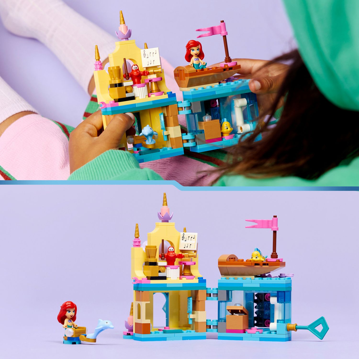 Lego disney princess 43285 – mini-palazzo ariel - LEGO DISNEY PRINCESS