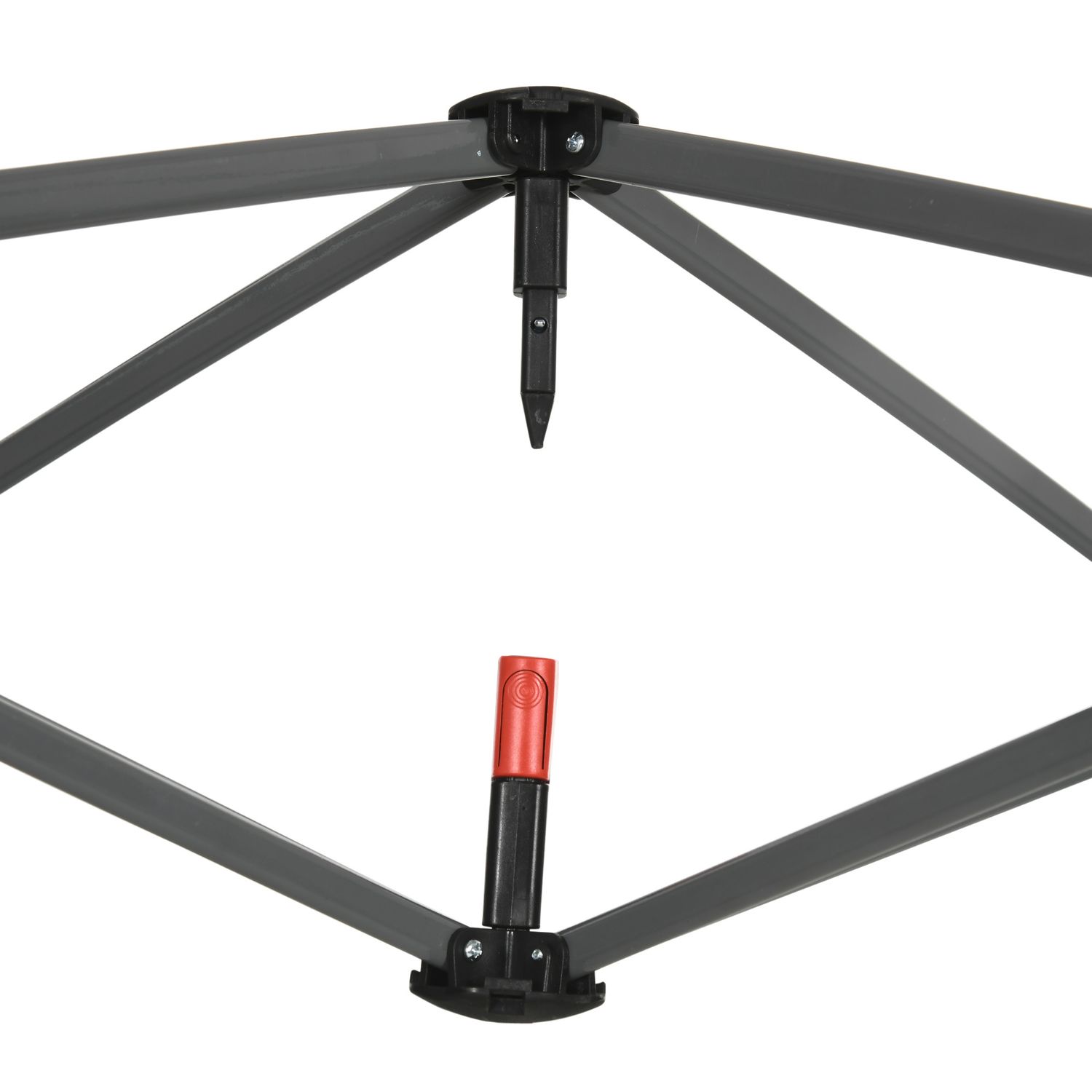 Gazebo da giardino 3x3 m con zanzariera e borsa da trasporto con ruote, color crema - 