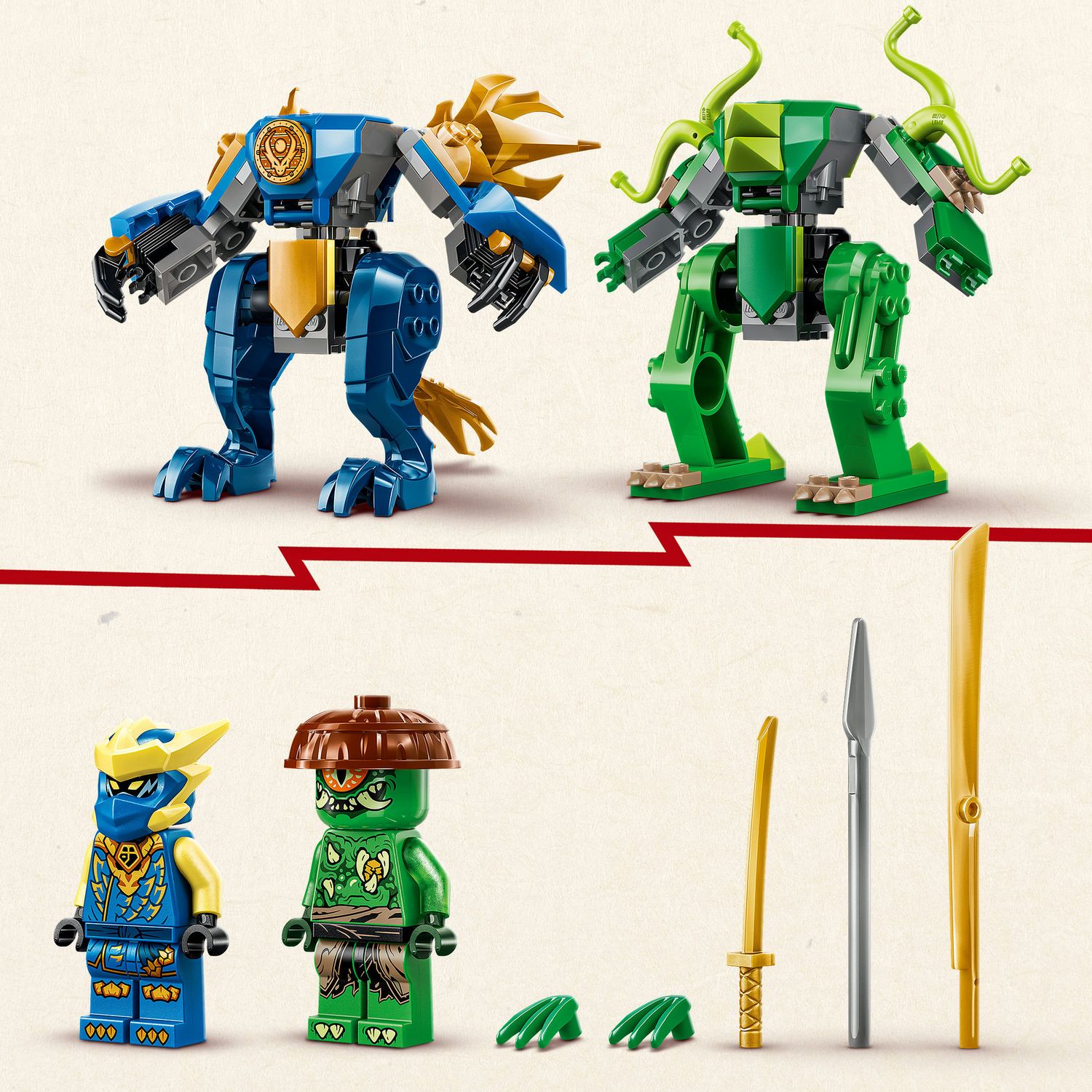 Lego ninjago 71853 duello con il drago-mech di jay - LEGO NINJAGO