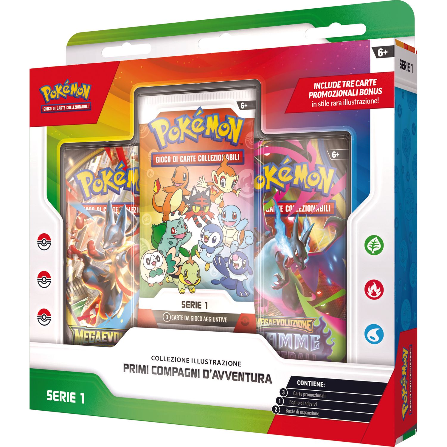 Pokémon collezione illustrazione primi compagni d'avventura - POKEMON