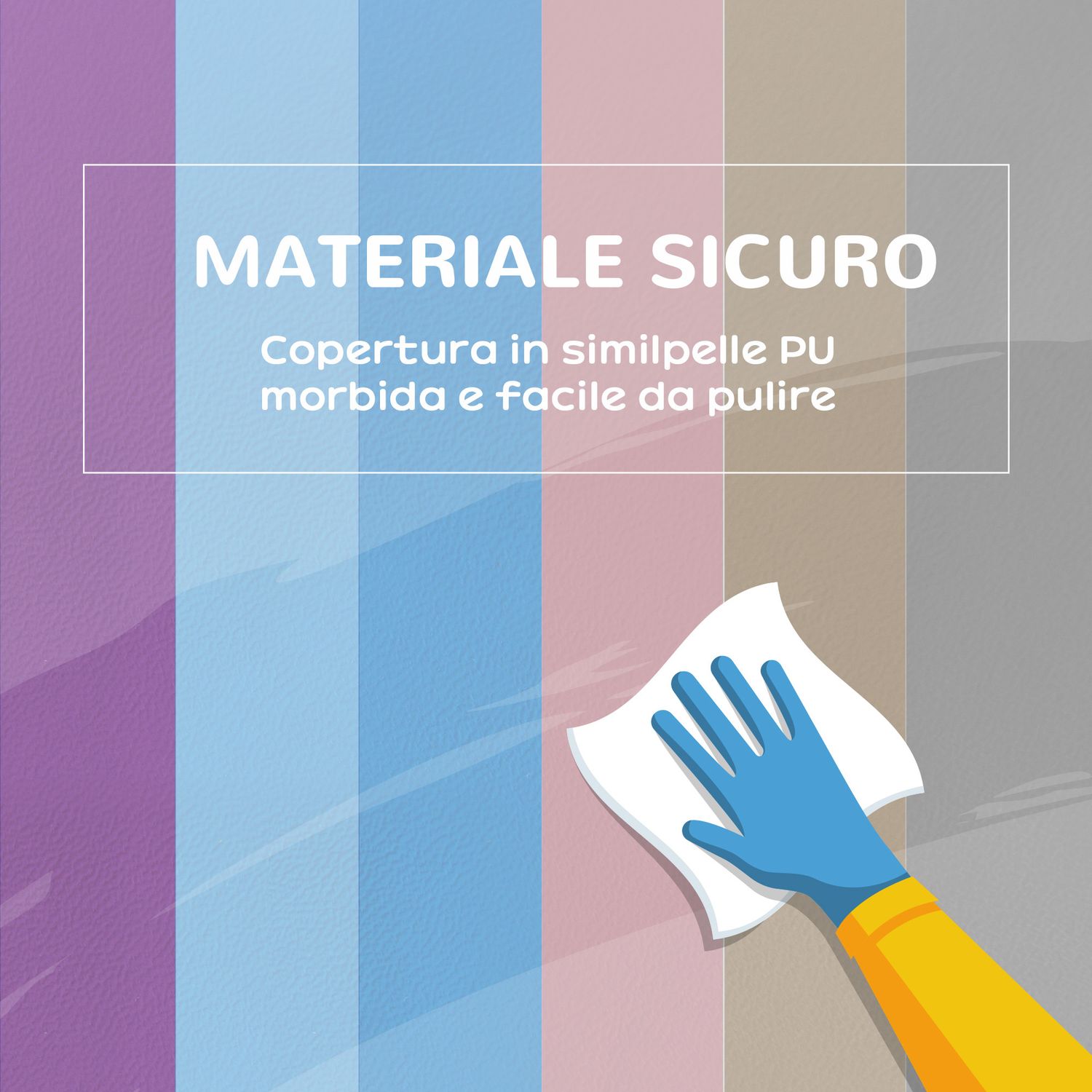 Set 12 cubi giocattolo morbidi per bambini 12-36 mesi in pu ed epe, 20x20x20 cm, multicolore - 