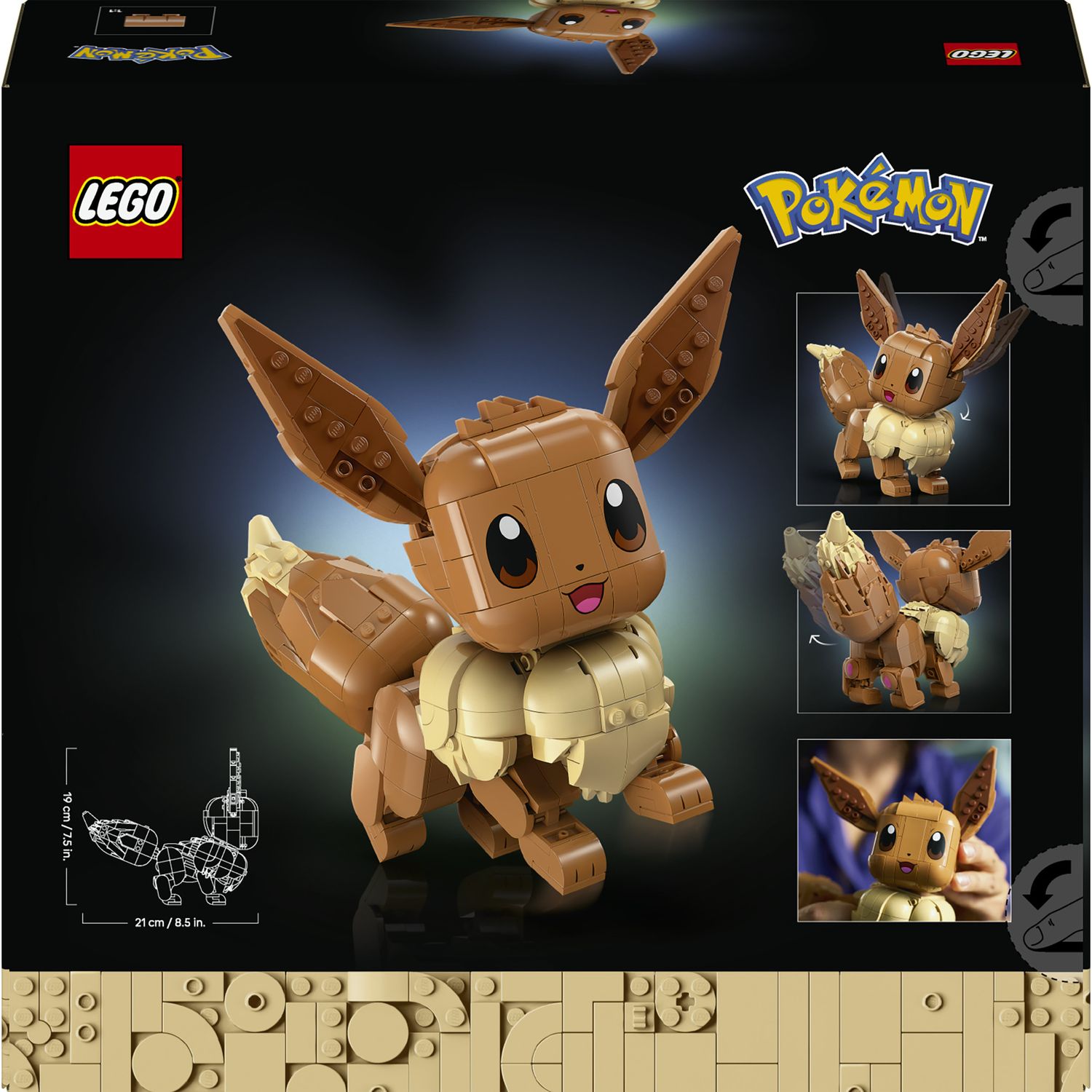 Lego pokémon 72151 eevee - POKEMON, Lego