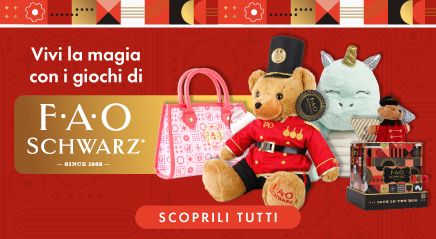 Scopri i prodotti Fao Schwarz!