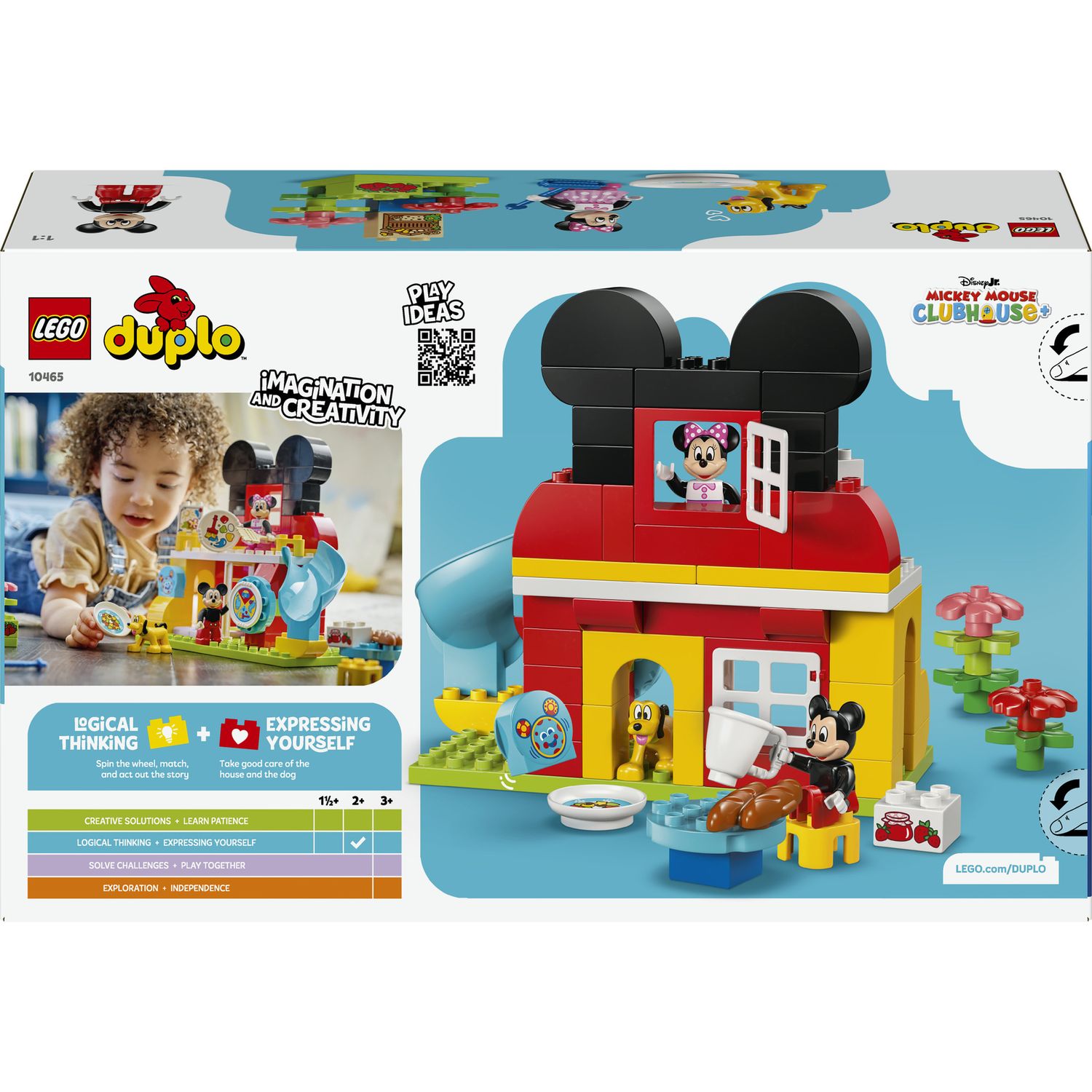 Lego duplo disney 10465 la casa di topolino con minnie e pluto - LEGO DUPLO, MOTOR & CO., Disney, Minnie