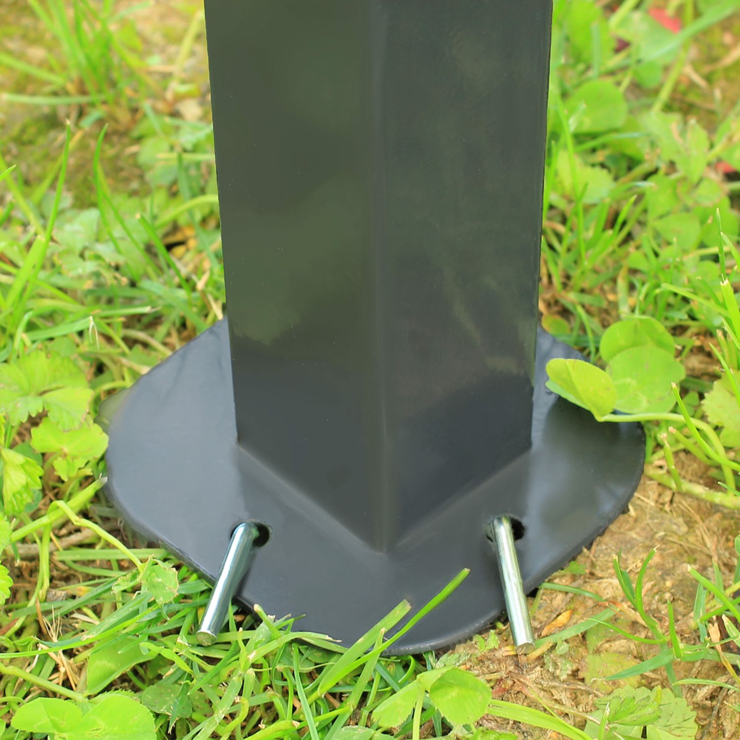 Gazebo da giardino 3x4 m con tende e tetto a 2 livelli bianco crema - 