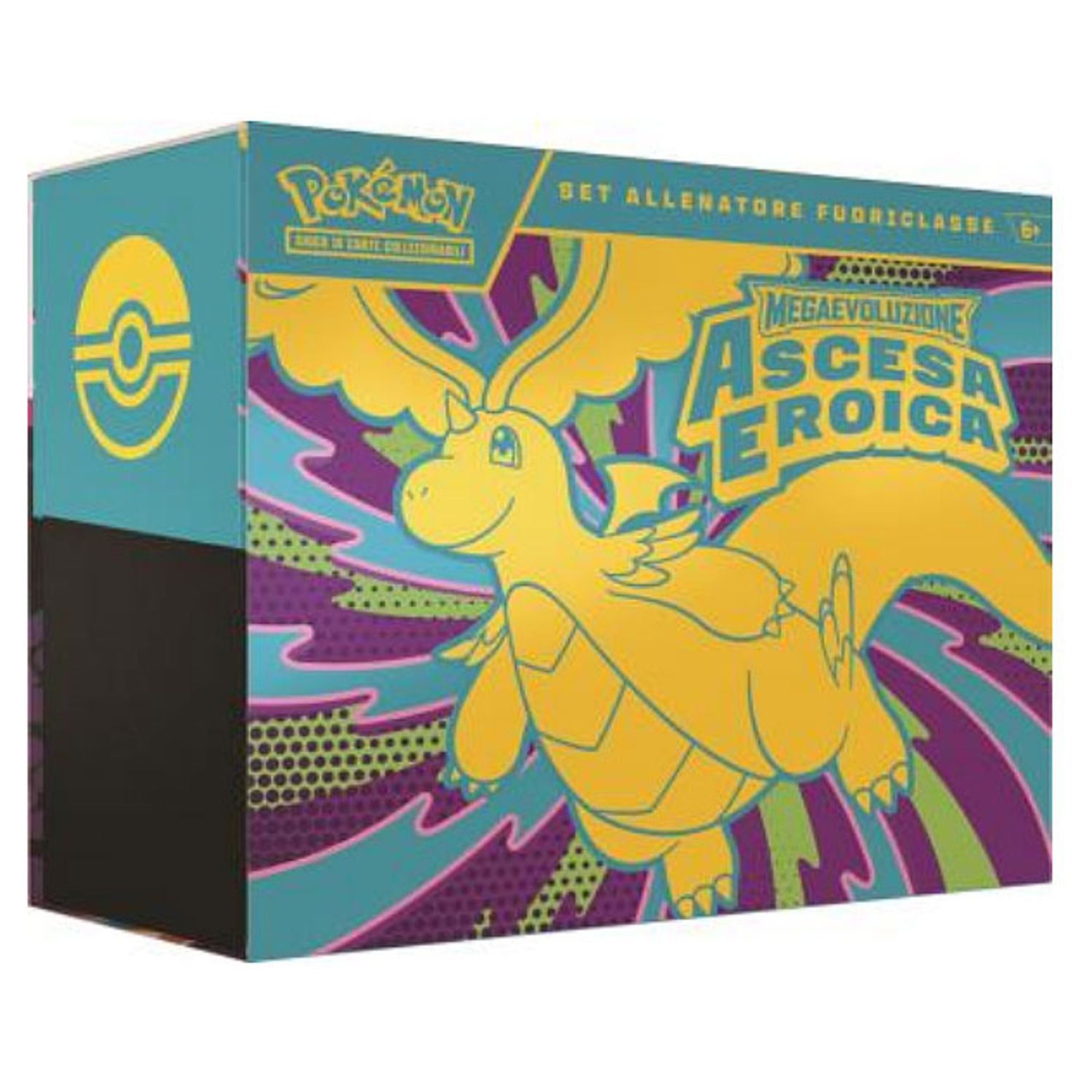 Pokemon ita megaevo ascesa eroica set allenatore fuoriclasse - zekrom olografica - POKEMON