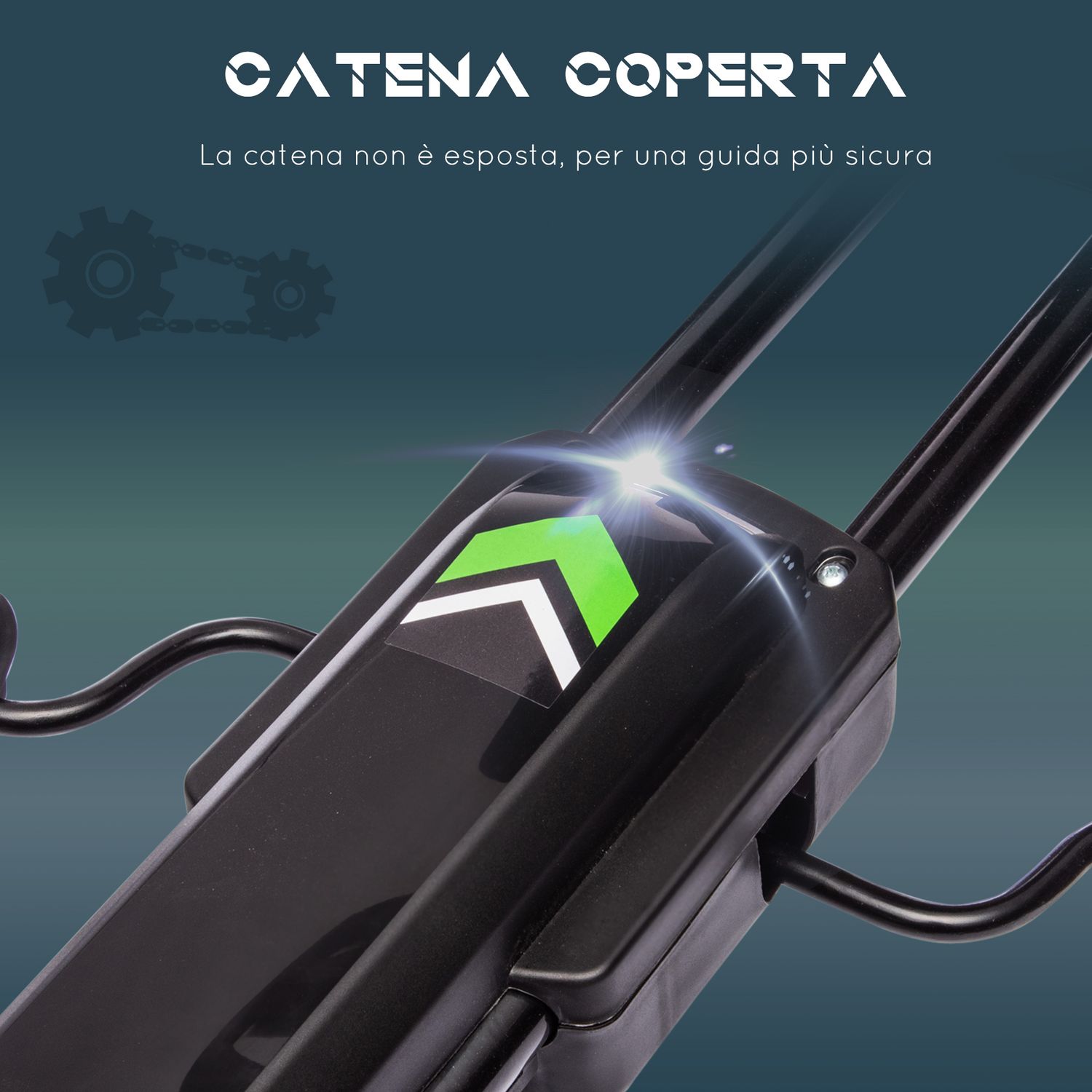 Go kart a pedali per bambini 5-12 anni in plastica e metallo con sedile regolabile e freno a mano, 121x58x61 cm - 