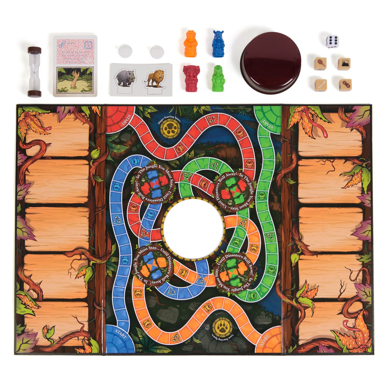 Jumanji 30th anniversary edition gioco da tavolo - avventura giungla 2-4 giocatori da 6 anni - JUMANJI