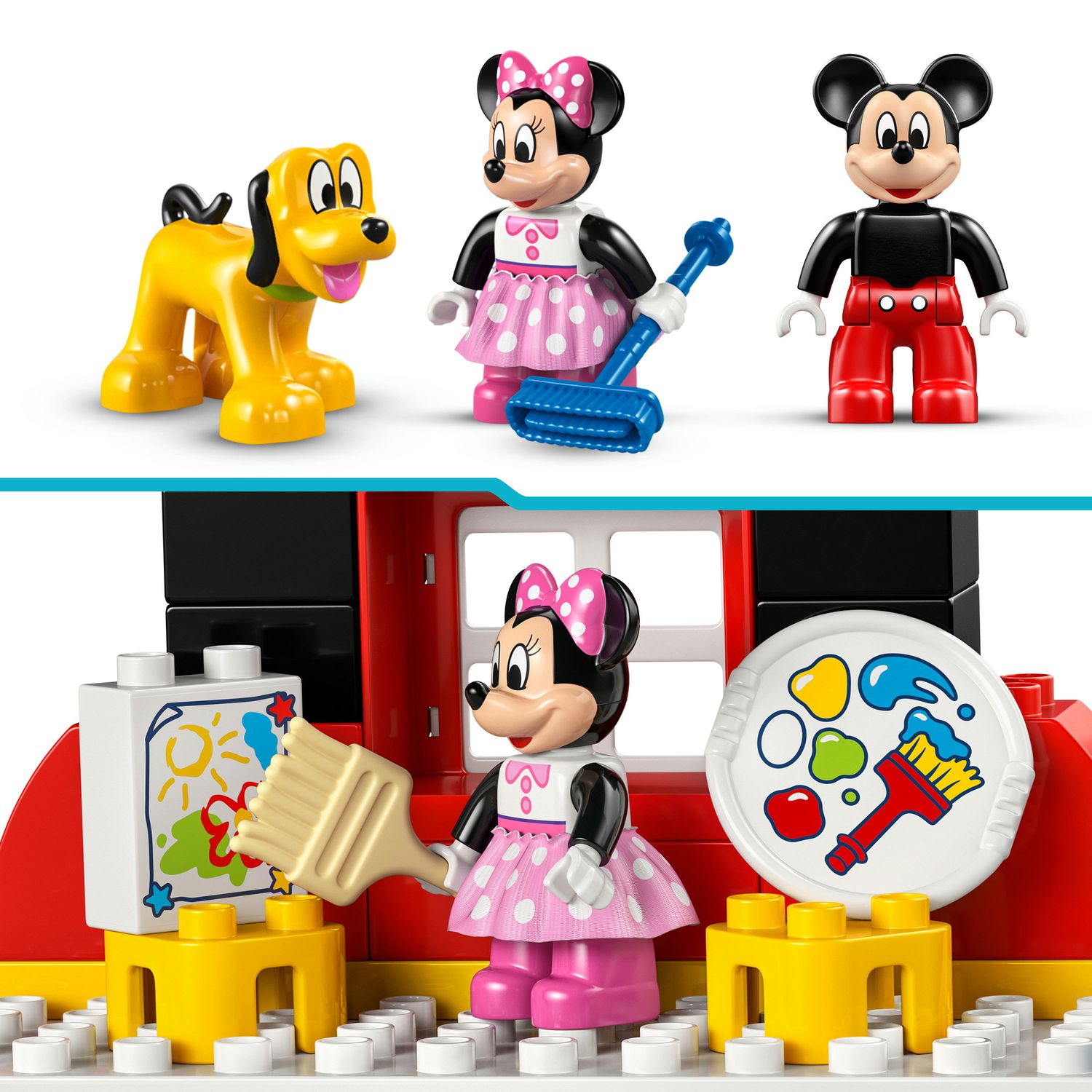 Lego duplo disney 10465 la casa di topolino con minnie e pluto - LEGO DUPLO, MOTOR & CO., Disney, Minnie