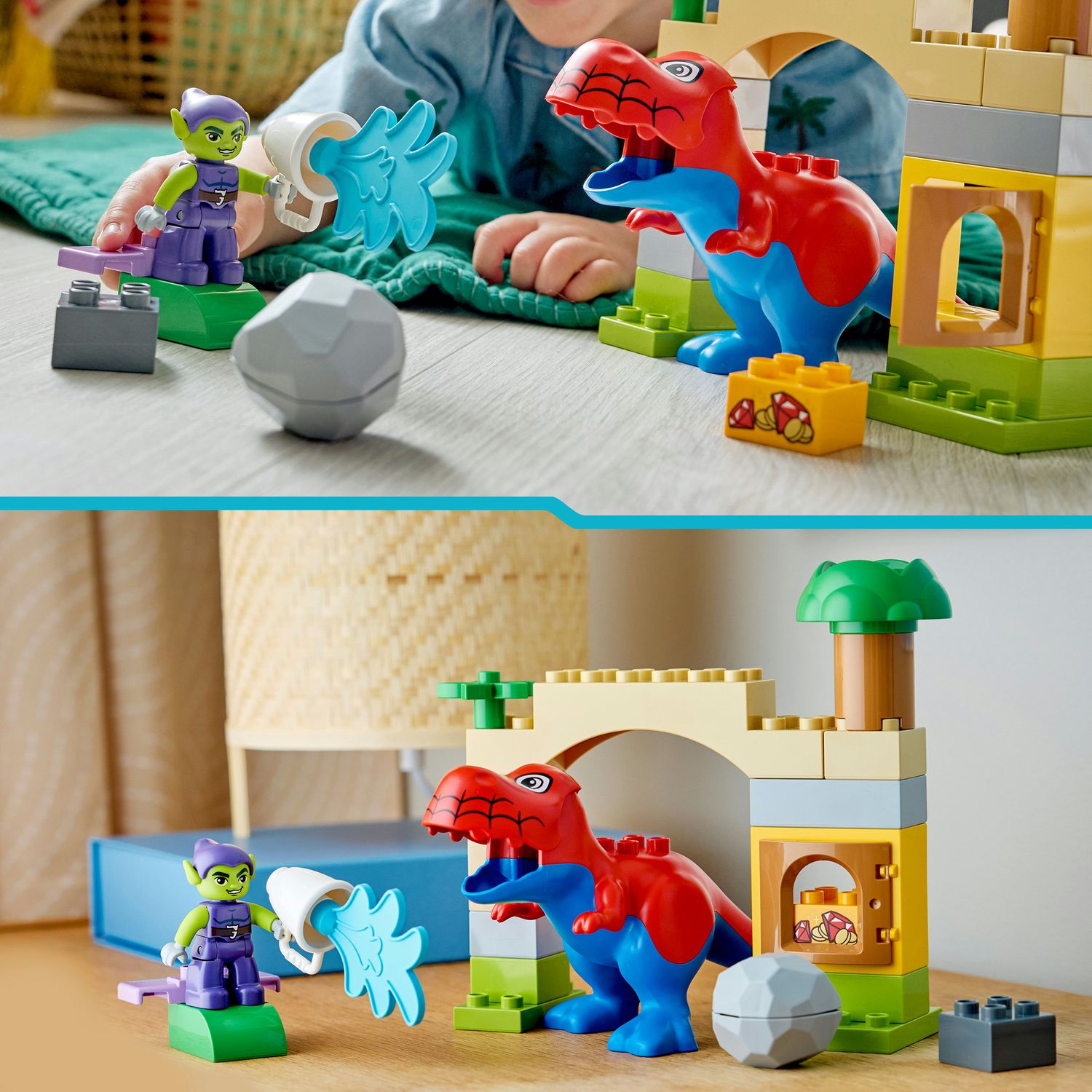 Lego duplo marvel 10463 dinosauro spidey-rex vs. goblin - LEGO DUPLO, MARVEL