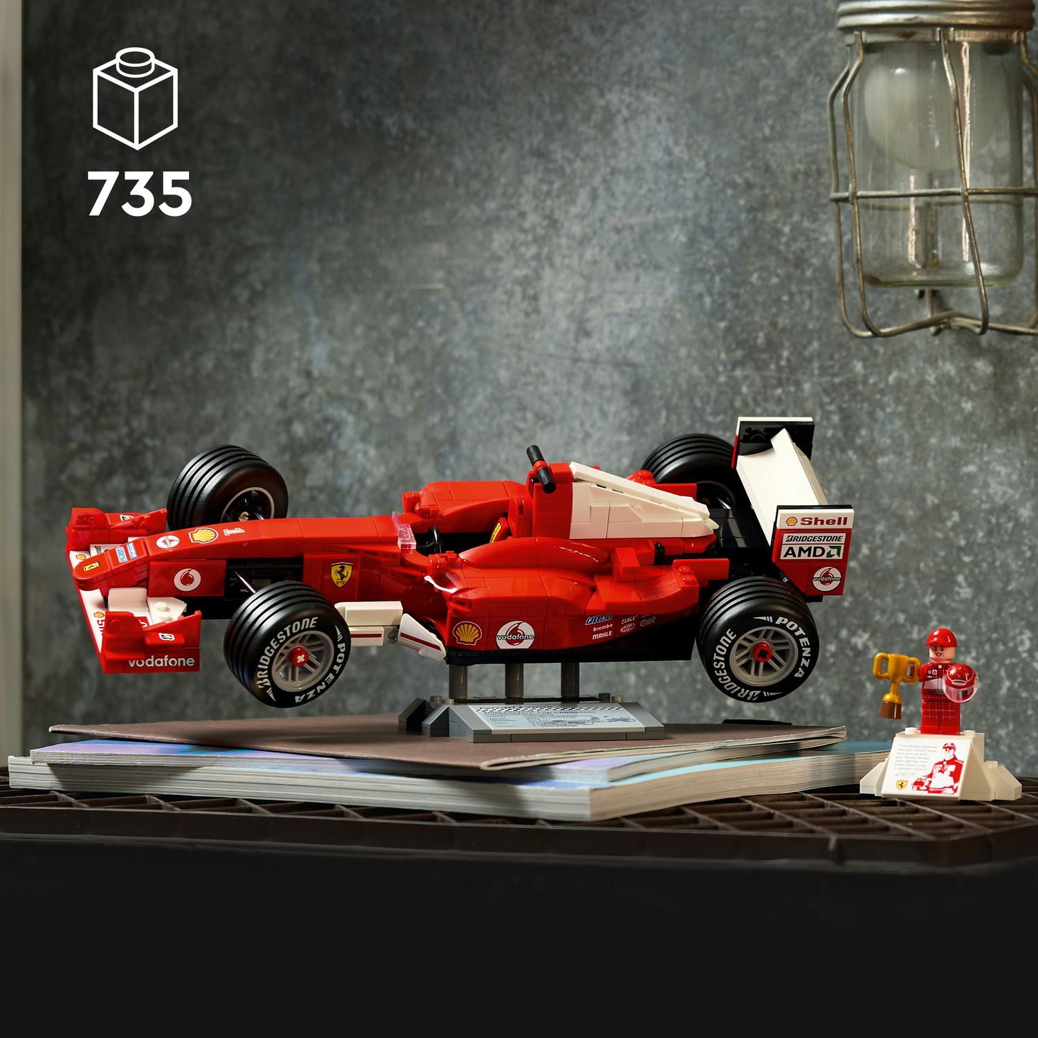 Lego icons 11375 ferrari f2004 e michael schumacher - LEGO ICONS