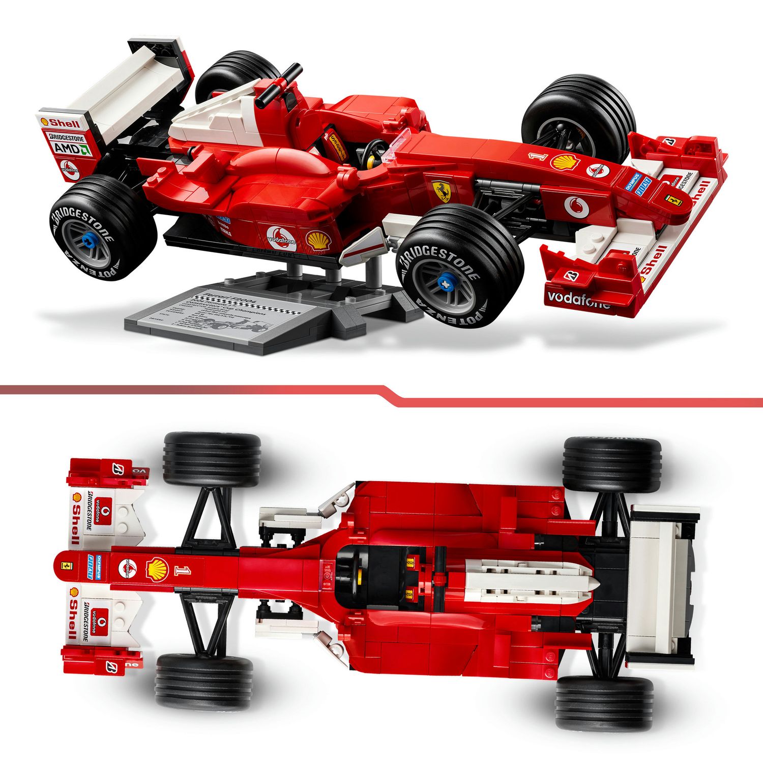 Lego icons 11375 ferrari f2004 e michael schumacher - LEGO ICONS