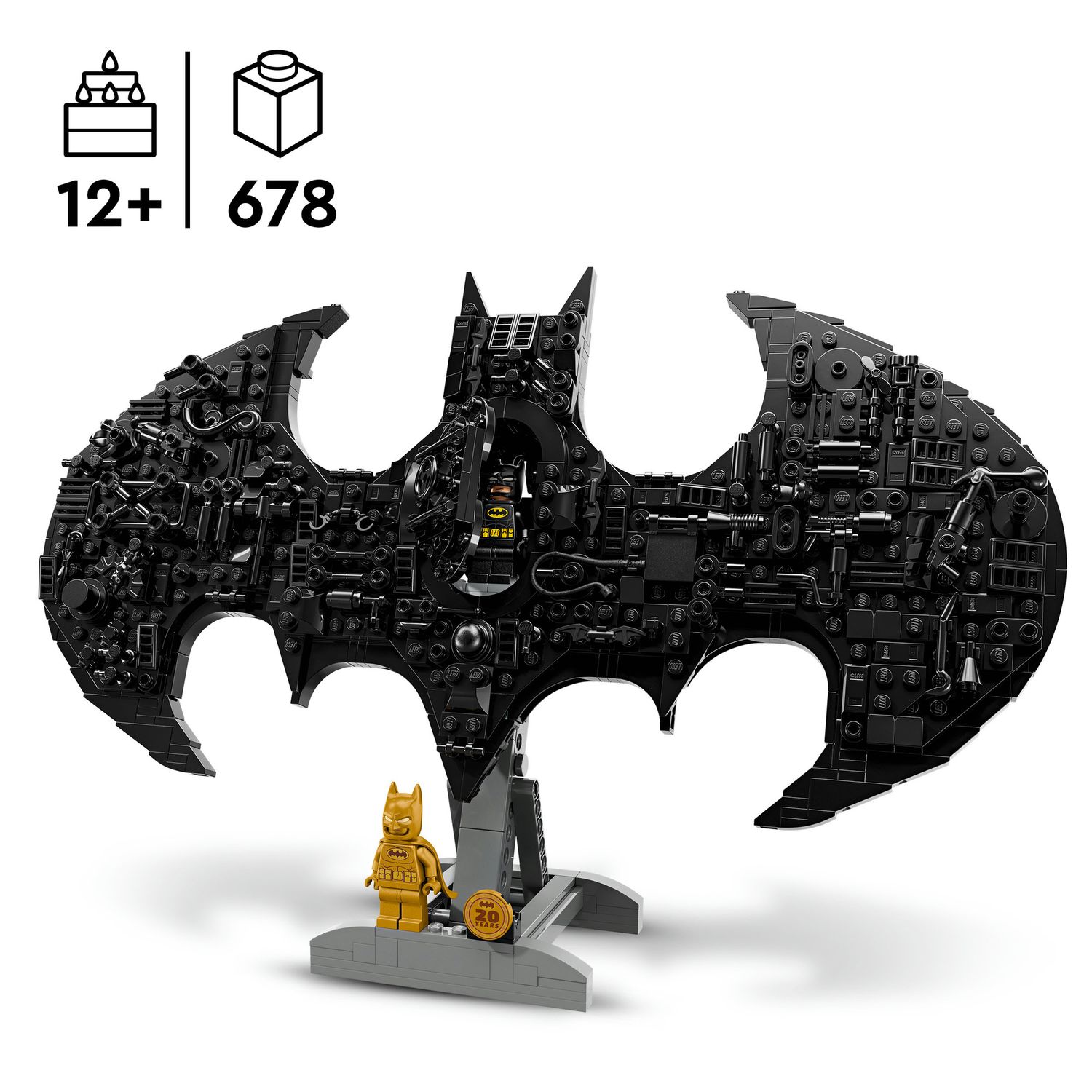 Lego dc 76330 logo di batman - BATMAN, DC COMICS, LEGO SUPER HEROES