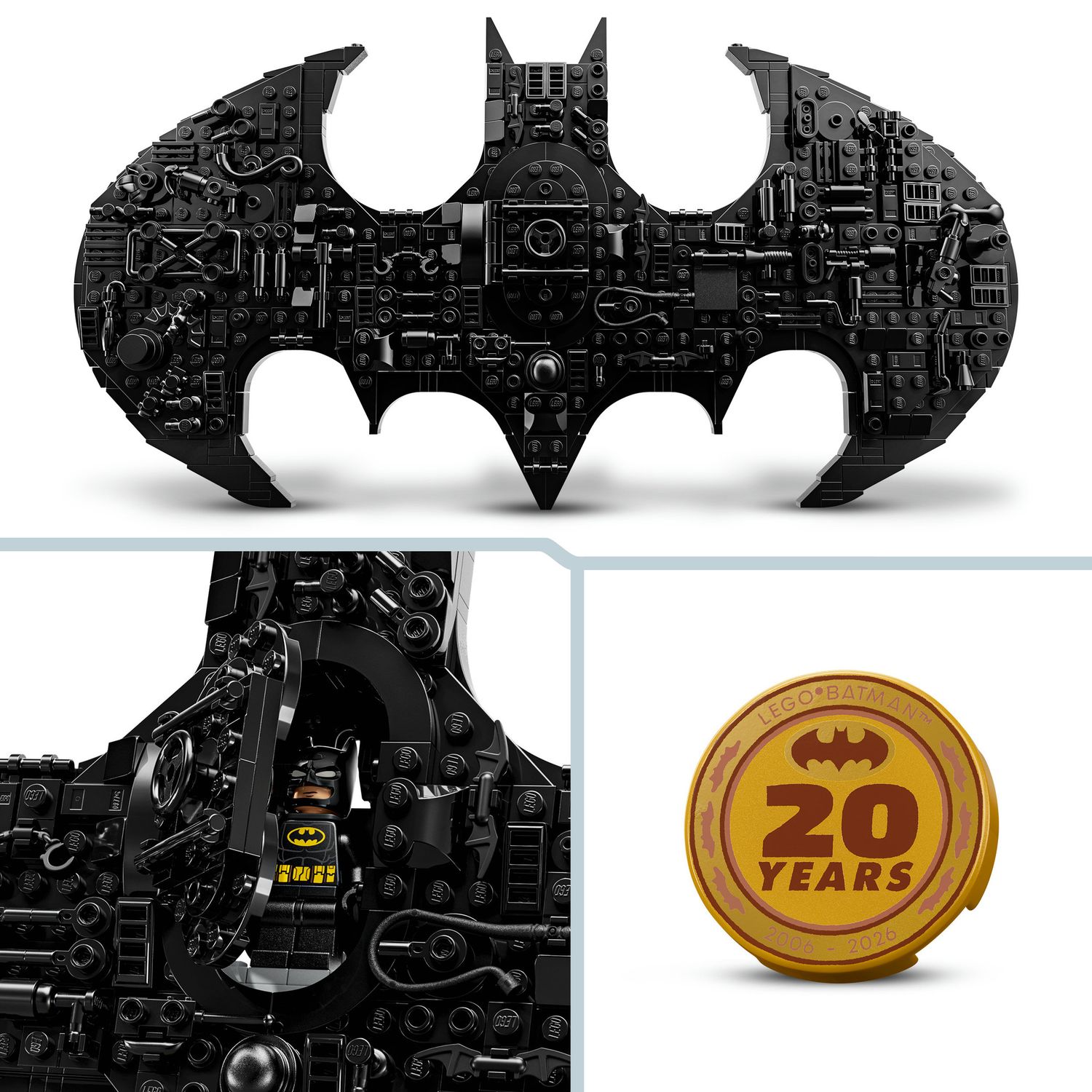 Lego dc 76330 logo di batman - BATMAN, DC COMICS, LEGO SUPER HEROES