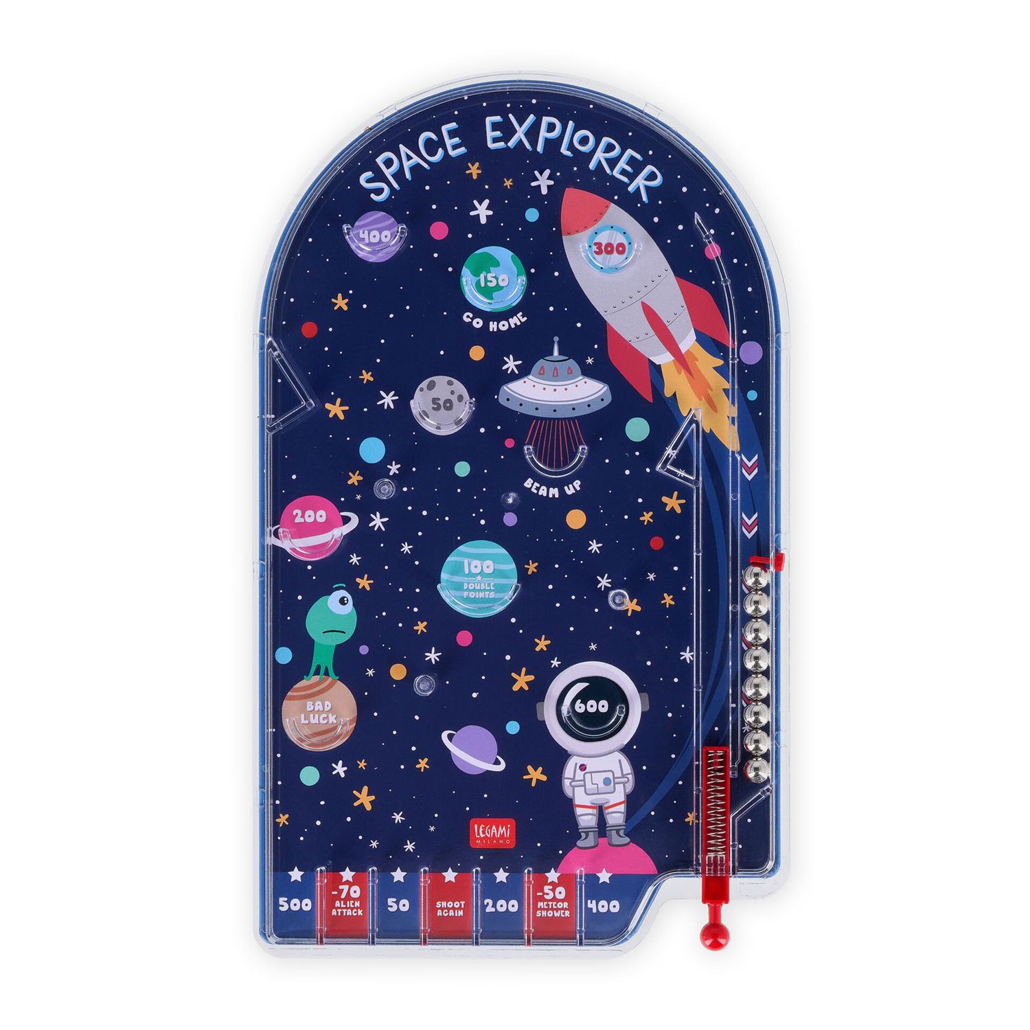 Flipper portatile space - mini pinball- wonderland - LEGAMI