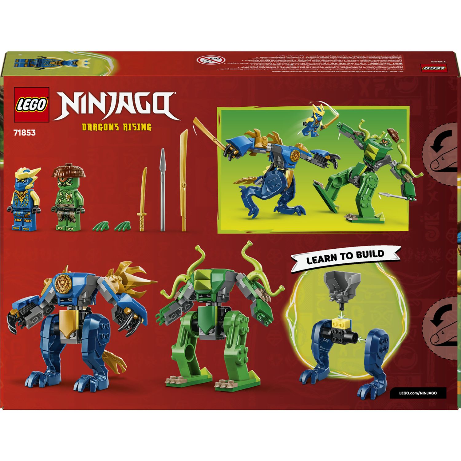 Lego ninjago 71853 duello con il drago-mech di jay - LEGO NINJAGO
