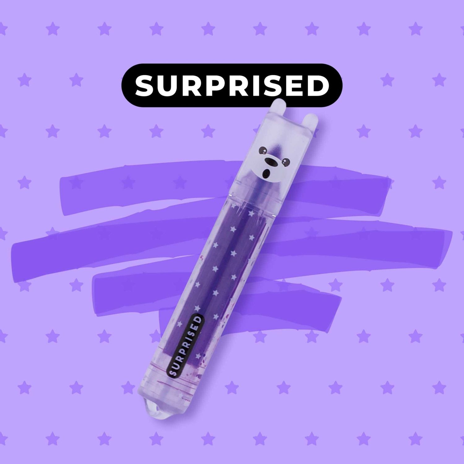 Set di 6 mini evidenziatori - teddy's mood - extraordinary stationery - LEGAMI