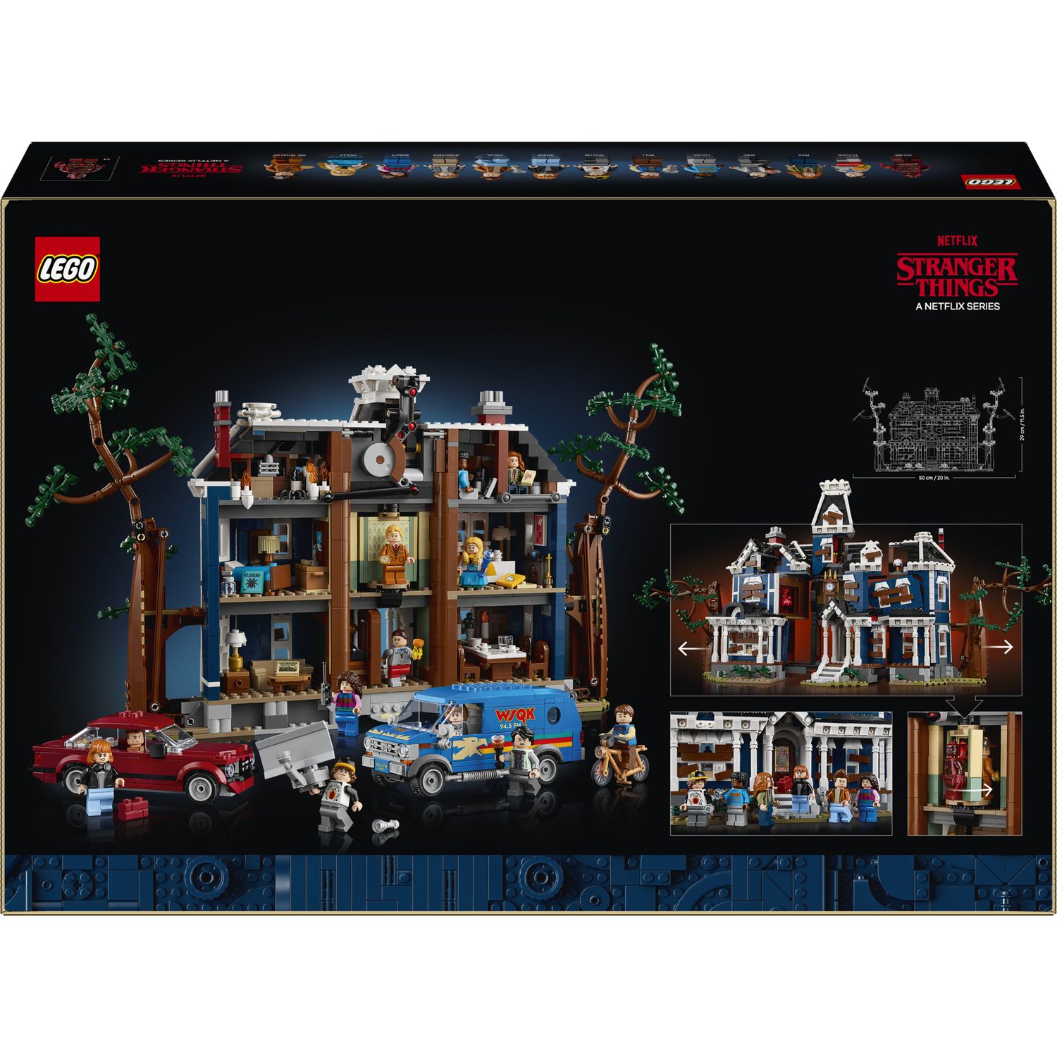 Lego icons 11370 stranger things: la casa dei creel - LEGO ICONS, Stranger Things