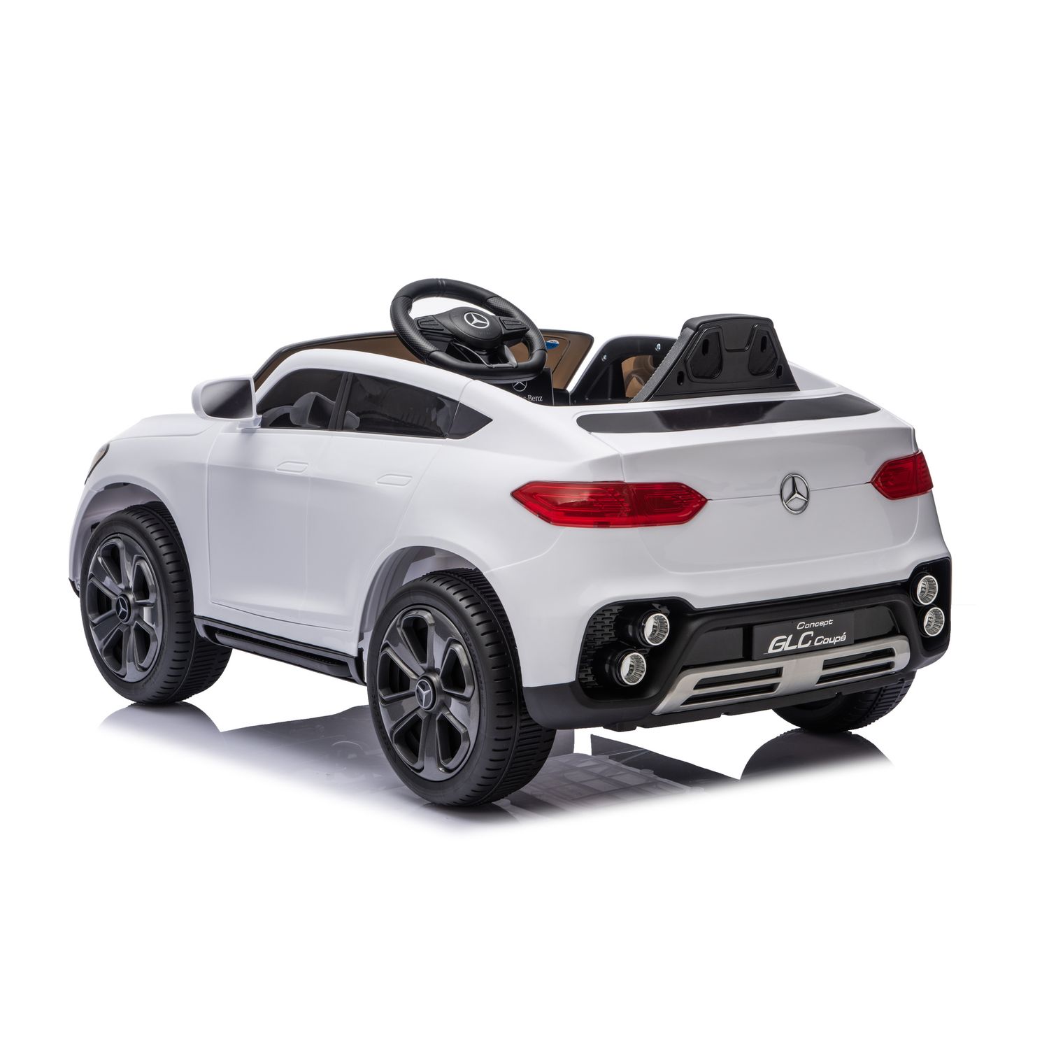Macchinina cavalcabile elettrica mercedes-benz glc 12v con radiocomando - SUN&SPORT