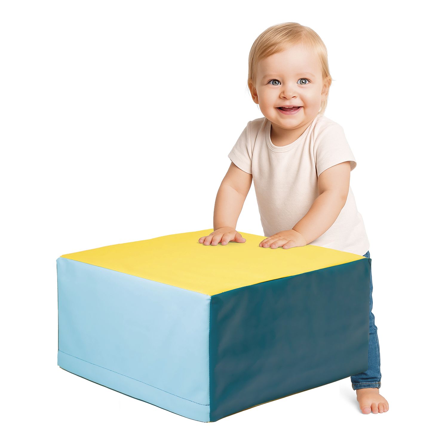 Cubo motorio active play per stabilità e coordinazione - 41x41x21cm - SUN&SPORT