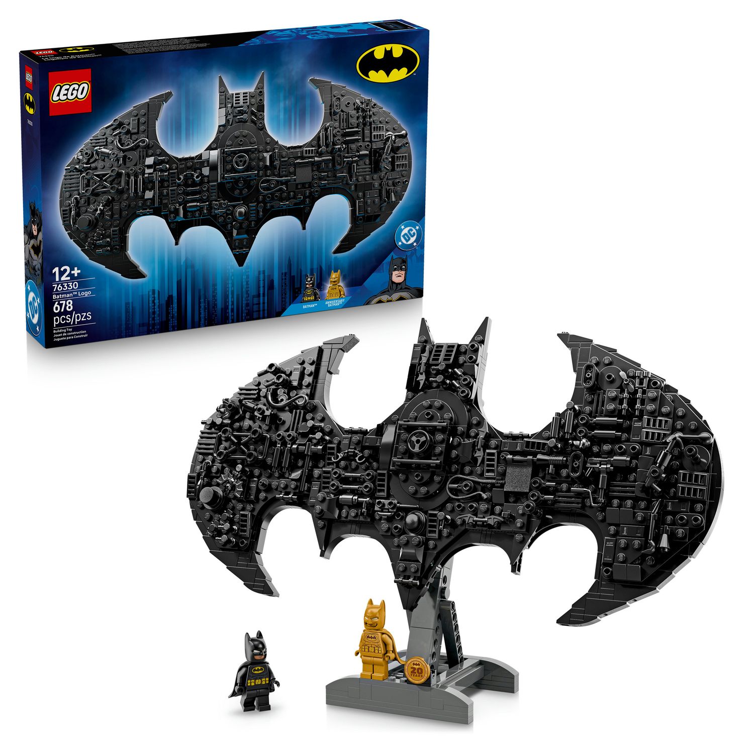 Lego dc 76330 logo di batman - BATMAN, DC COMICS, LEGO SUPER HEROES