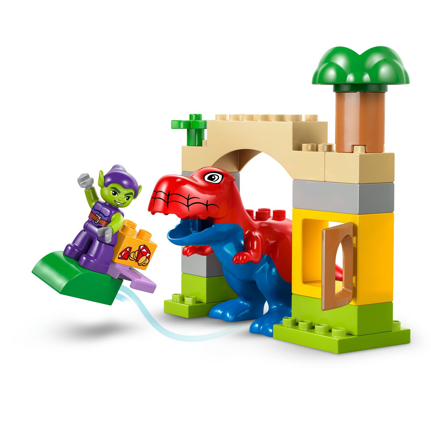 Lego duplo marvel 10463 dinosauro spidey-rex vs. goblin - LEGO DUPLO, MARVEL