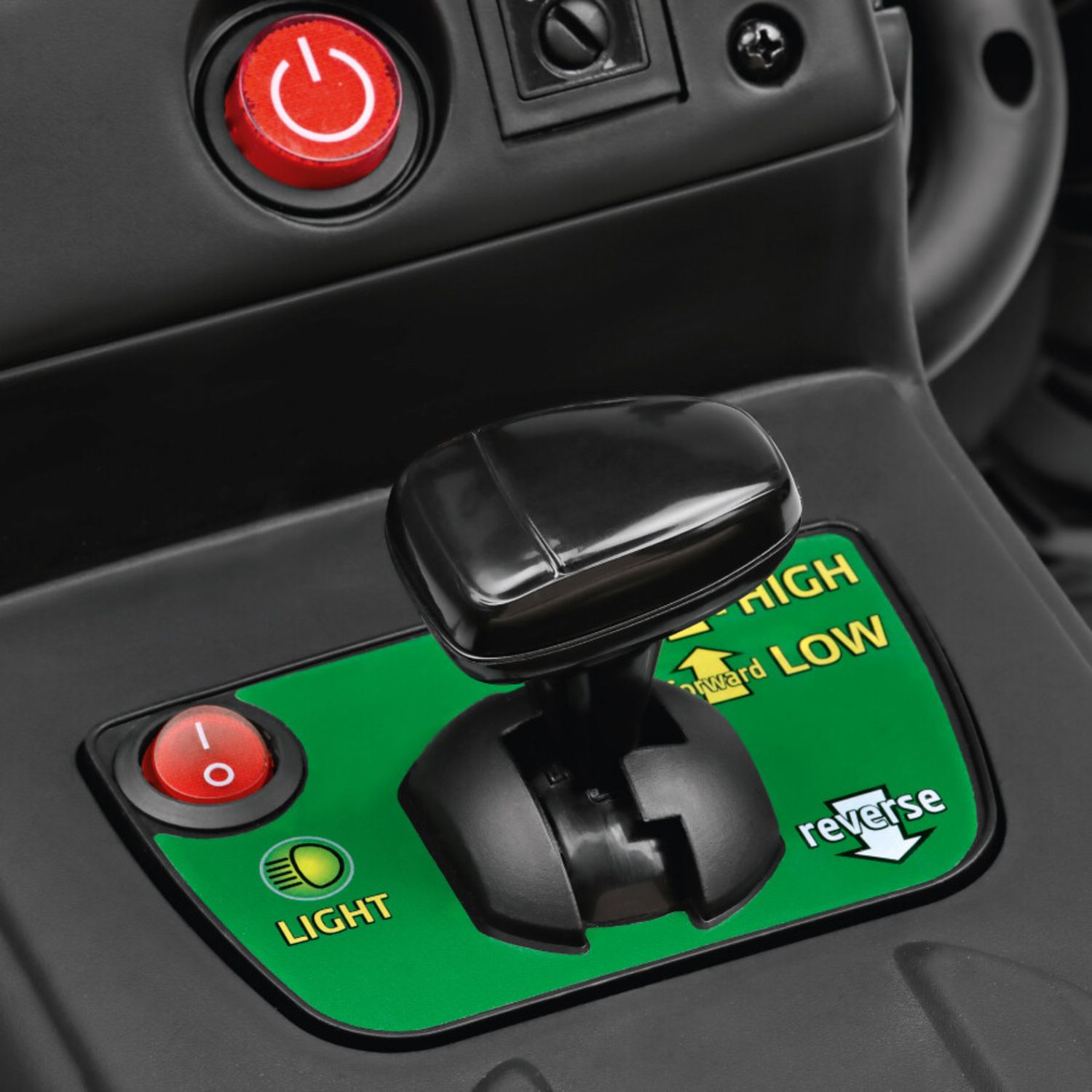 John deere farm power trattore elettrico 12v con rimorchio e radiocomando - JOHN DEERE, Peg Perego