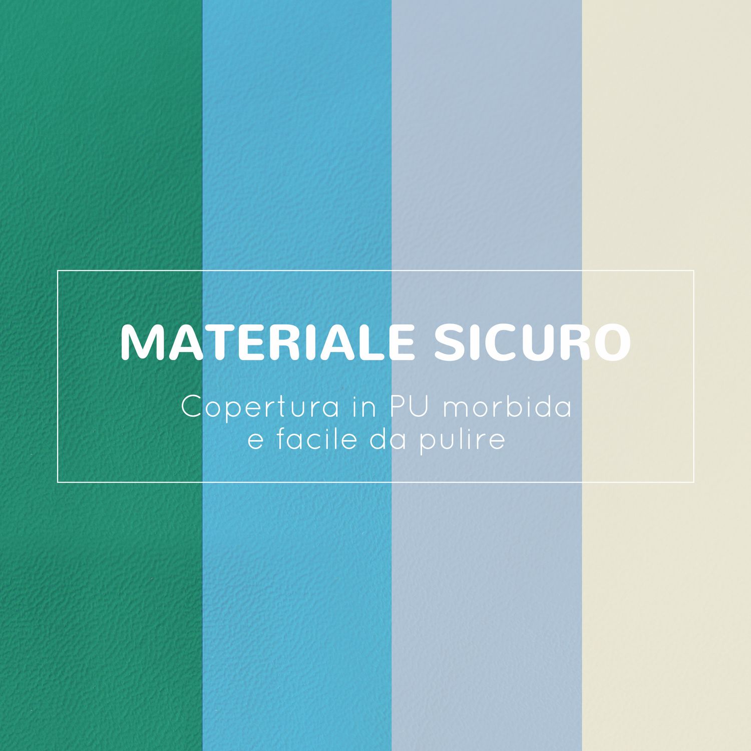 Set 4 blocchi di costruzioni morbidi per bambini da 1-3 anni modulabile, multicolore - 
