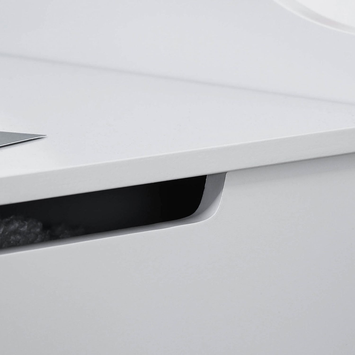 Cassapanca portagiochi in legno, panca contenitore per cameretta coperchio con pistone pneumatico, 60x40x48cm, grigio - 