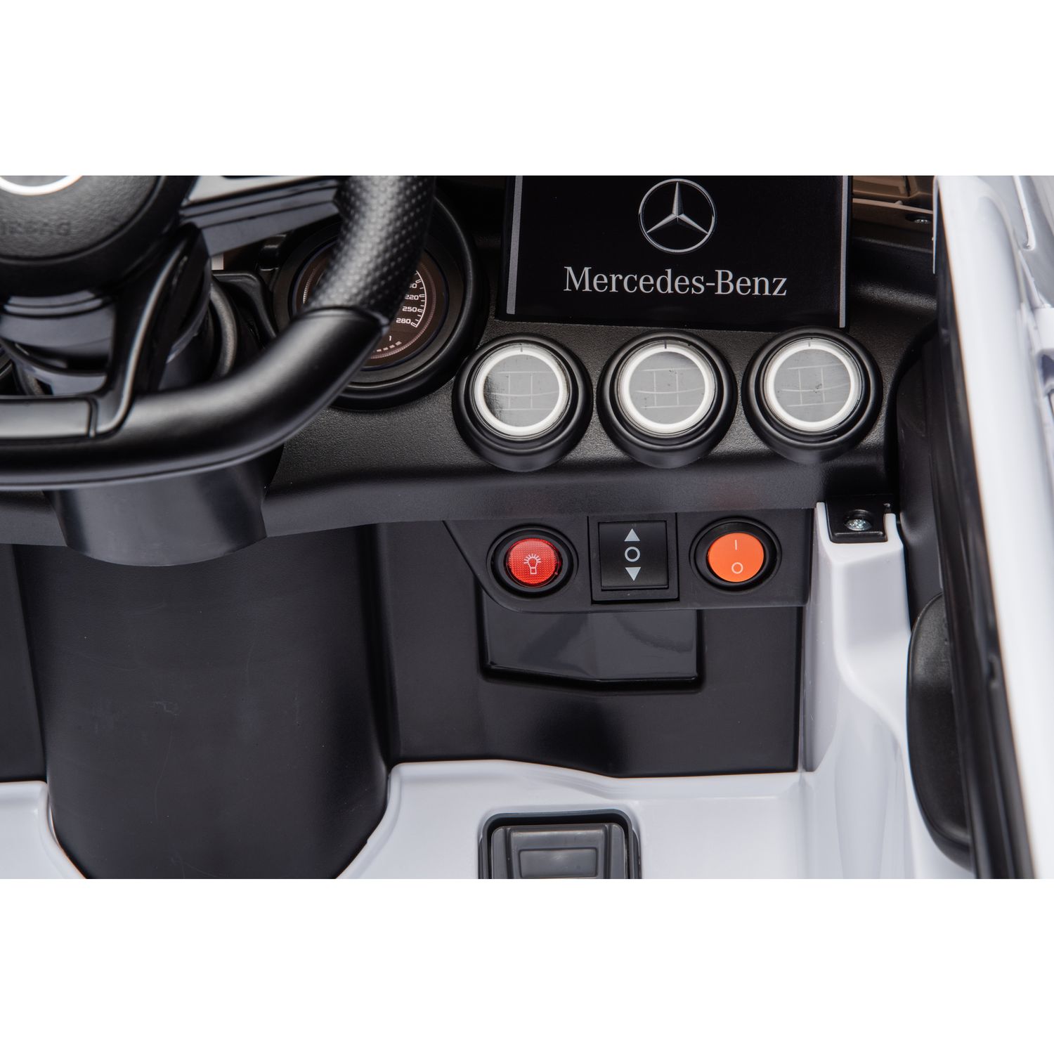 Macchinina cavalcabile elettrica mercedes-benz glc 12v con radiocomando - SUN&SPORT