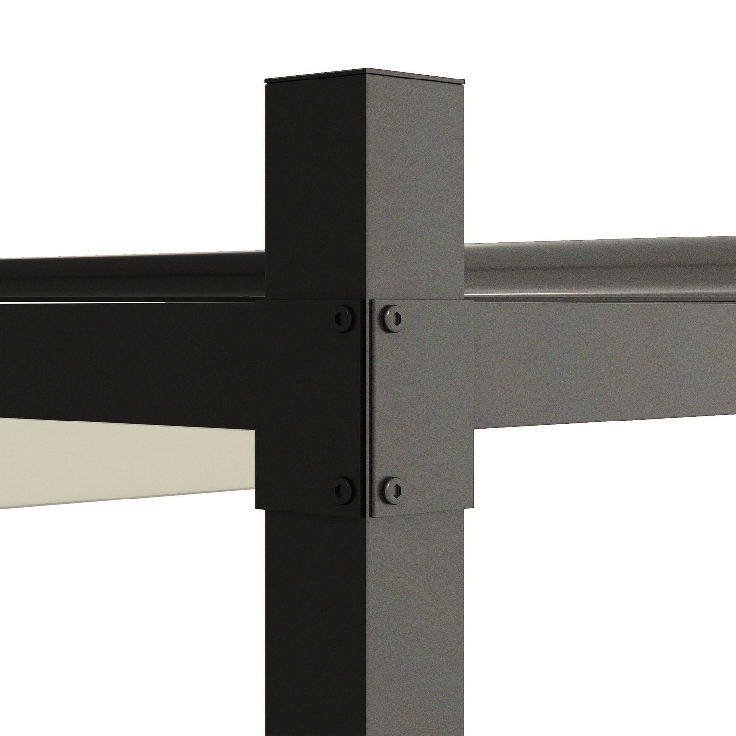 Gazebo pergola 3x3 m con tettuccio retrattile, 8 viti e 8 picchetti, in poliestere 180g e metallo, bianco crema - 