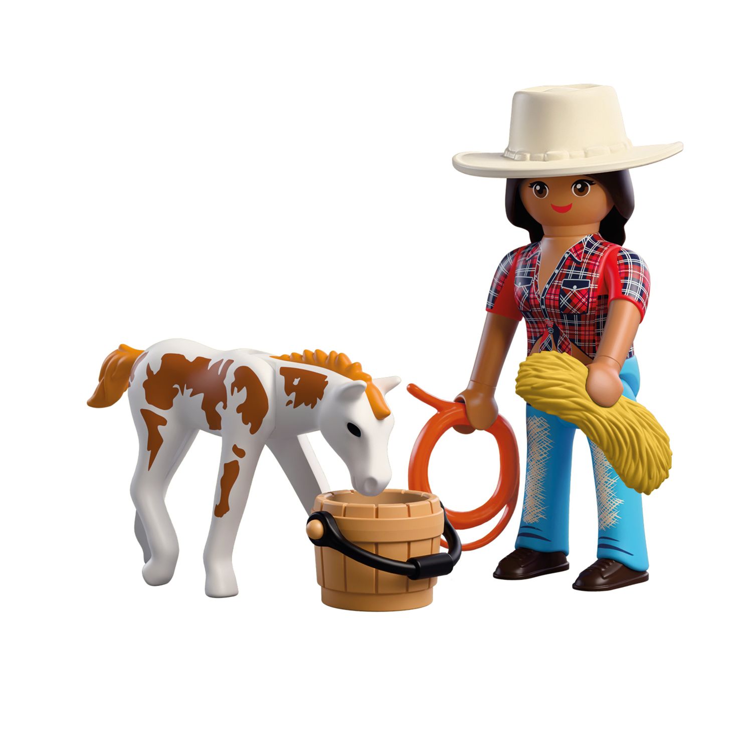 Playmobil 72026 duopack cavallerizza con puledro - Playmobil