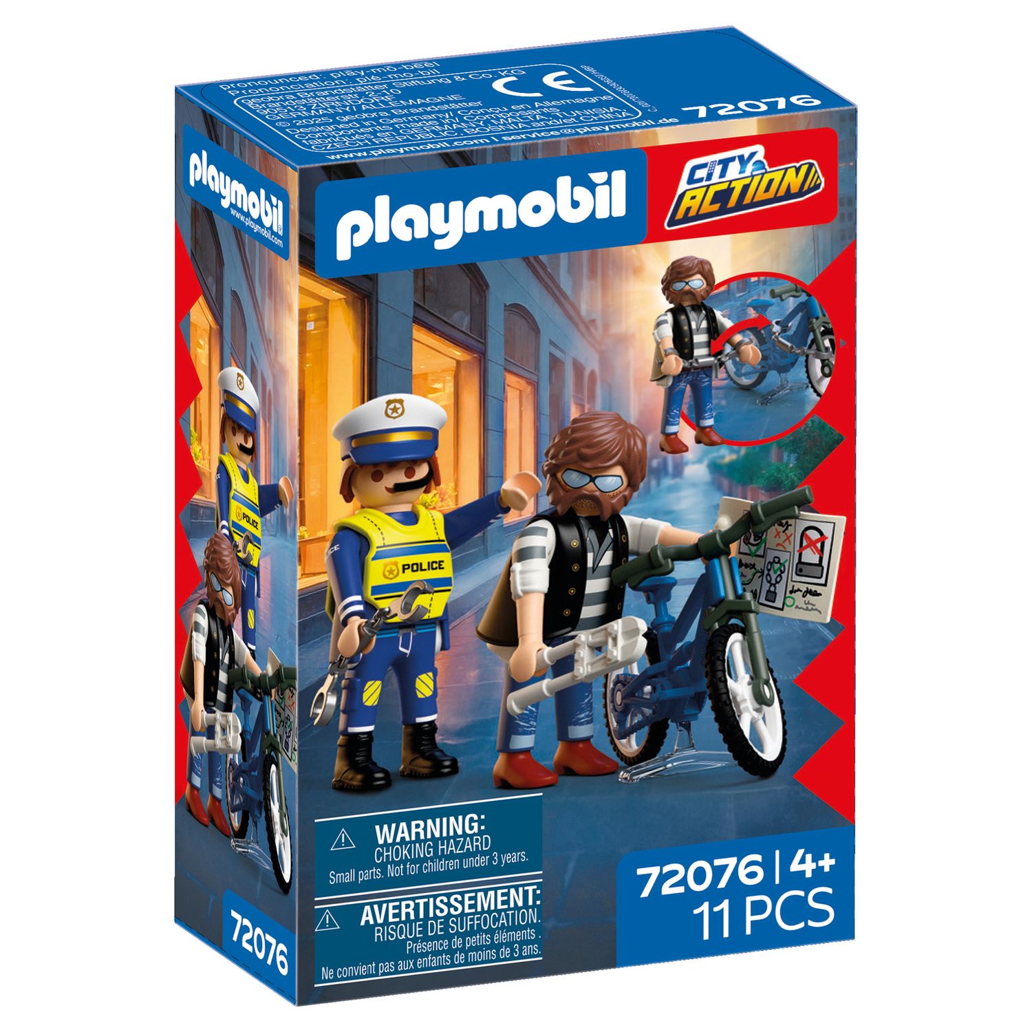 Playmobil 72076 furto di biciclette - Playmobil