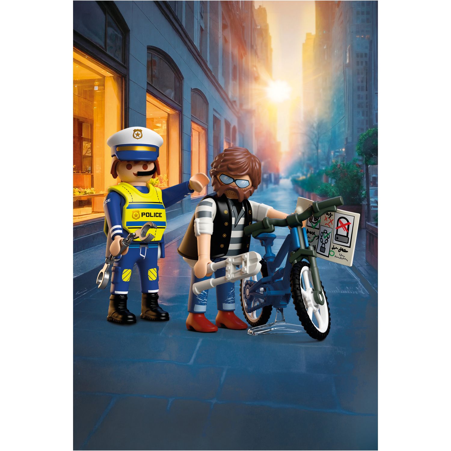 Playmobil 72076 furto di biciclette - Playmobil