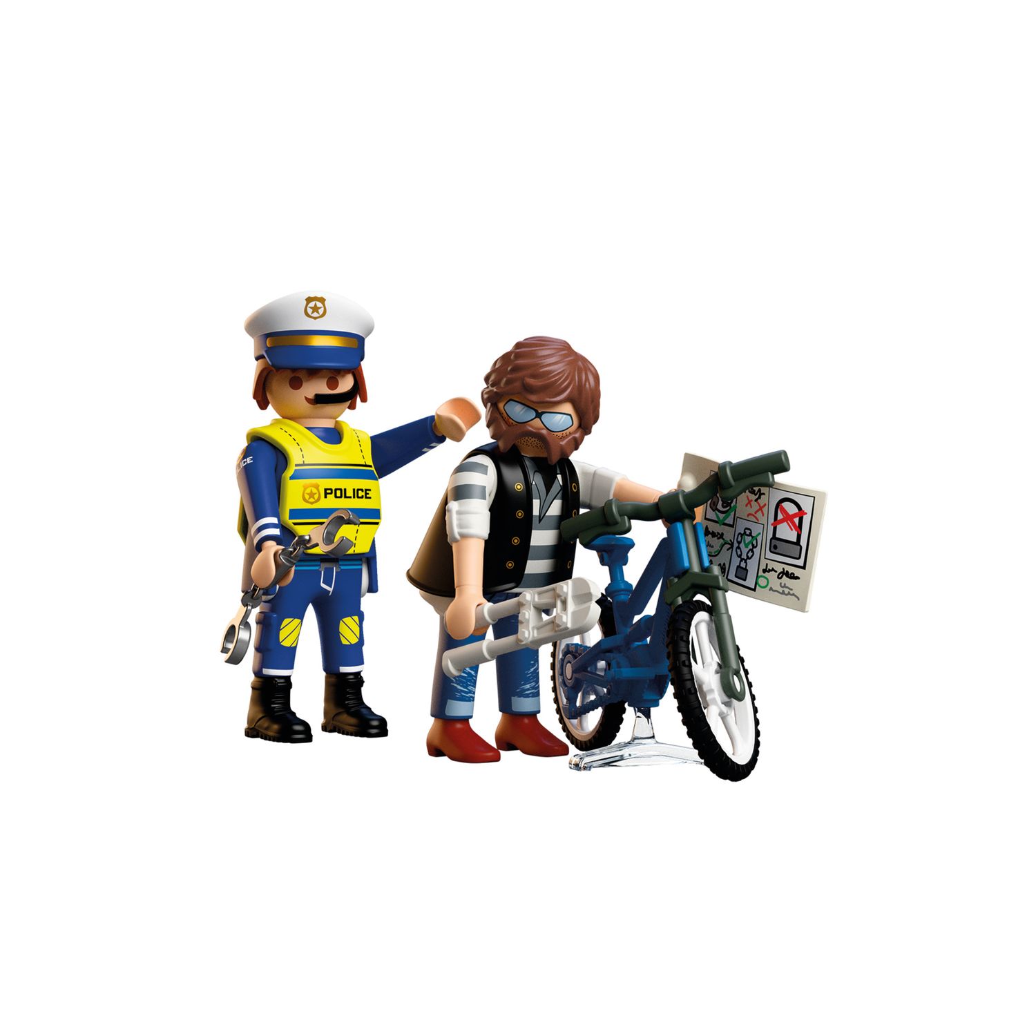 Playmobil 72076 furto di biciclette - Playmobil