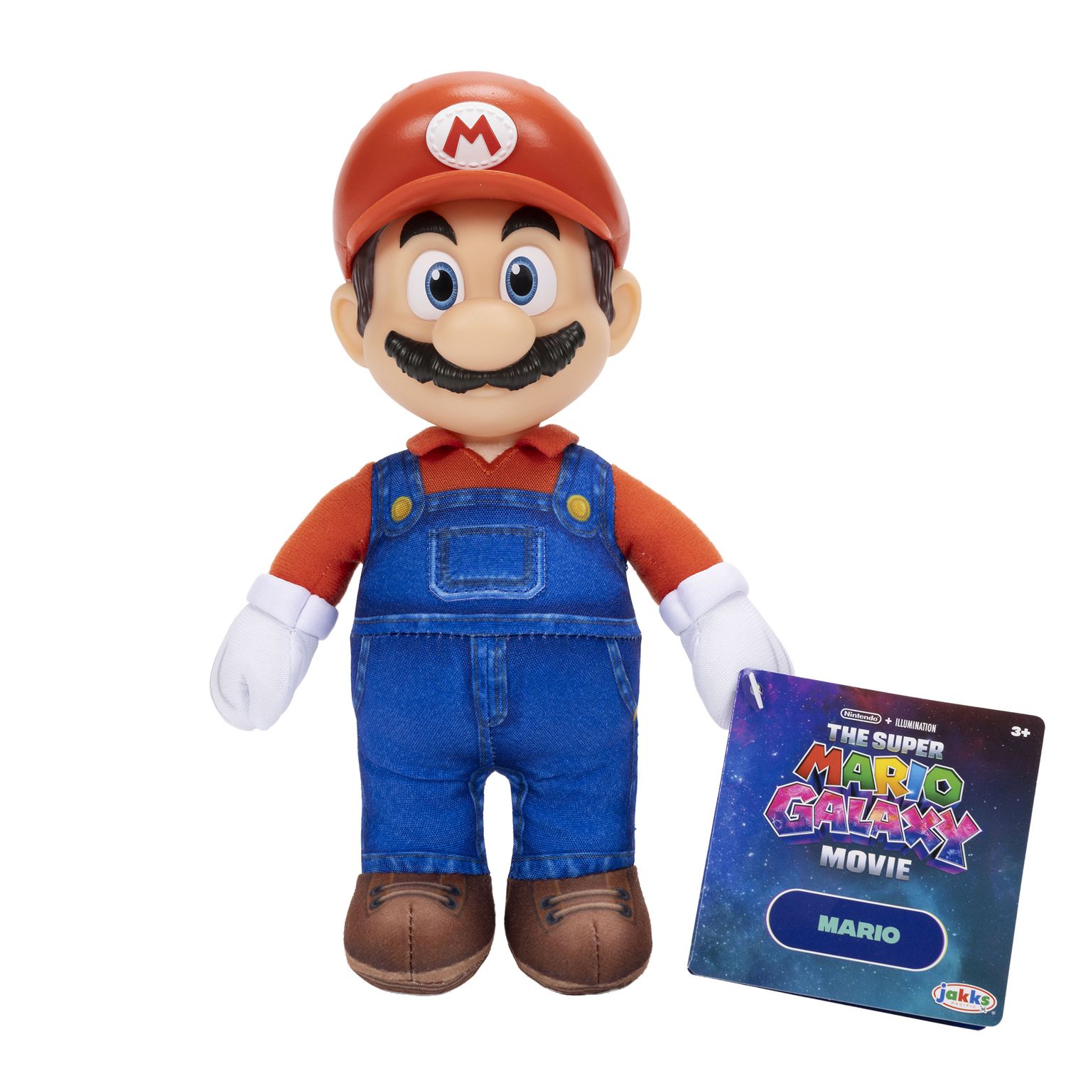 Super mario galaxy - assortimento di basic roto plush 23 cm - wave 1 - Super Mario
