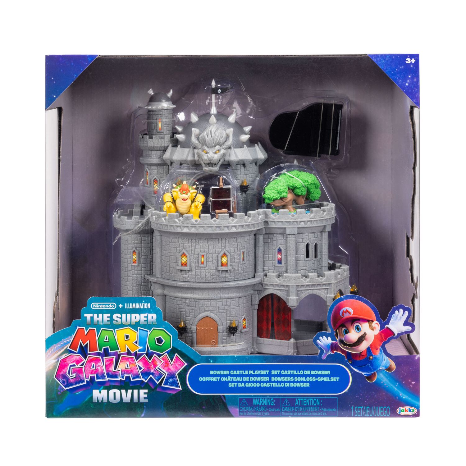 Super mario galaxy - castello di bowser deluxe playset - Super Mario