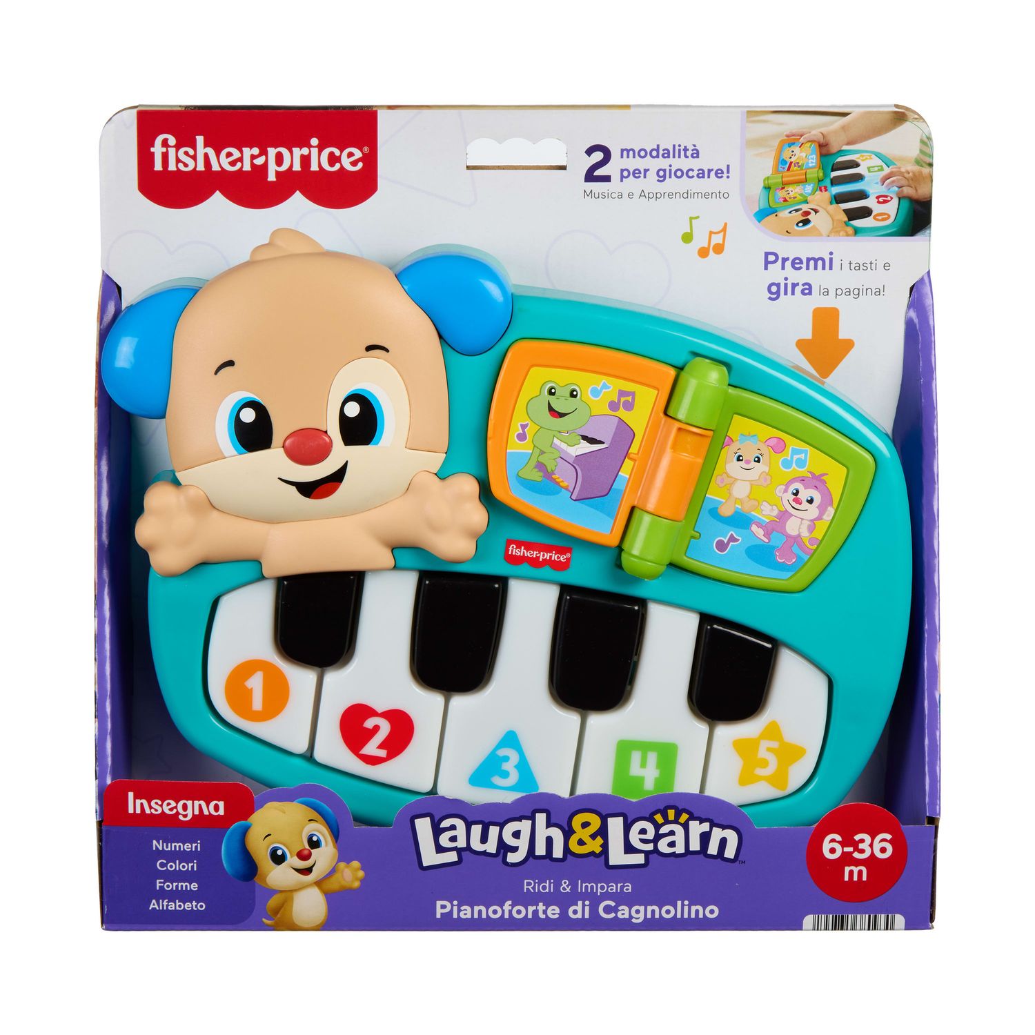 Fisher-price - pianoforte di cagnolino - FISHER PRICE, FISHER-PRICE