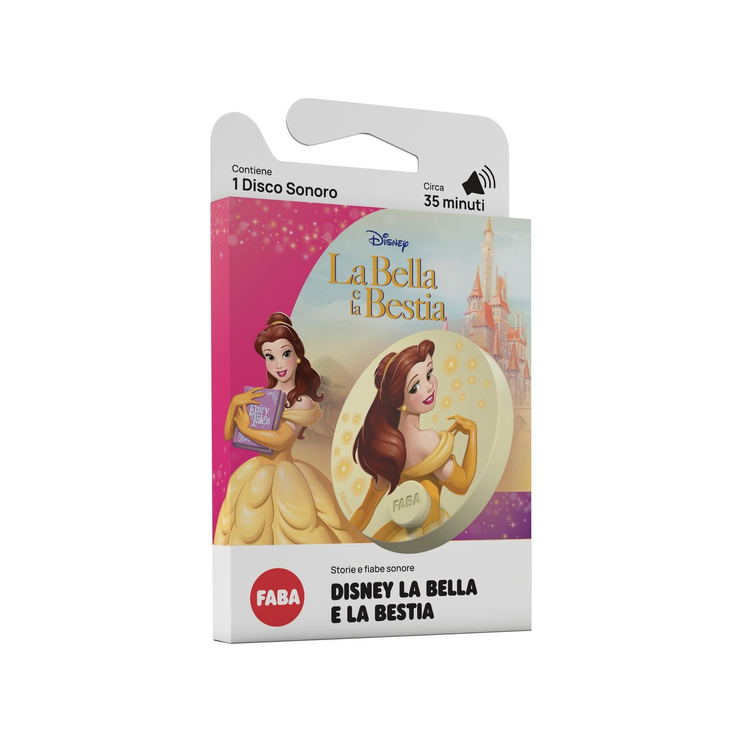 Disco sonoro faba - la bella e la bestia - eta' 3-10 anni - FABA, Disney