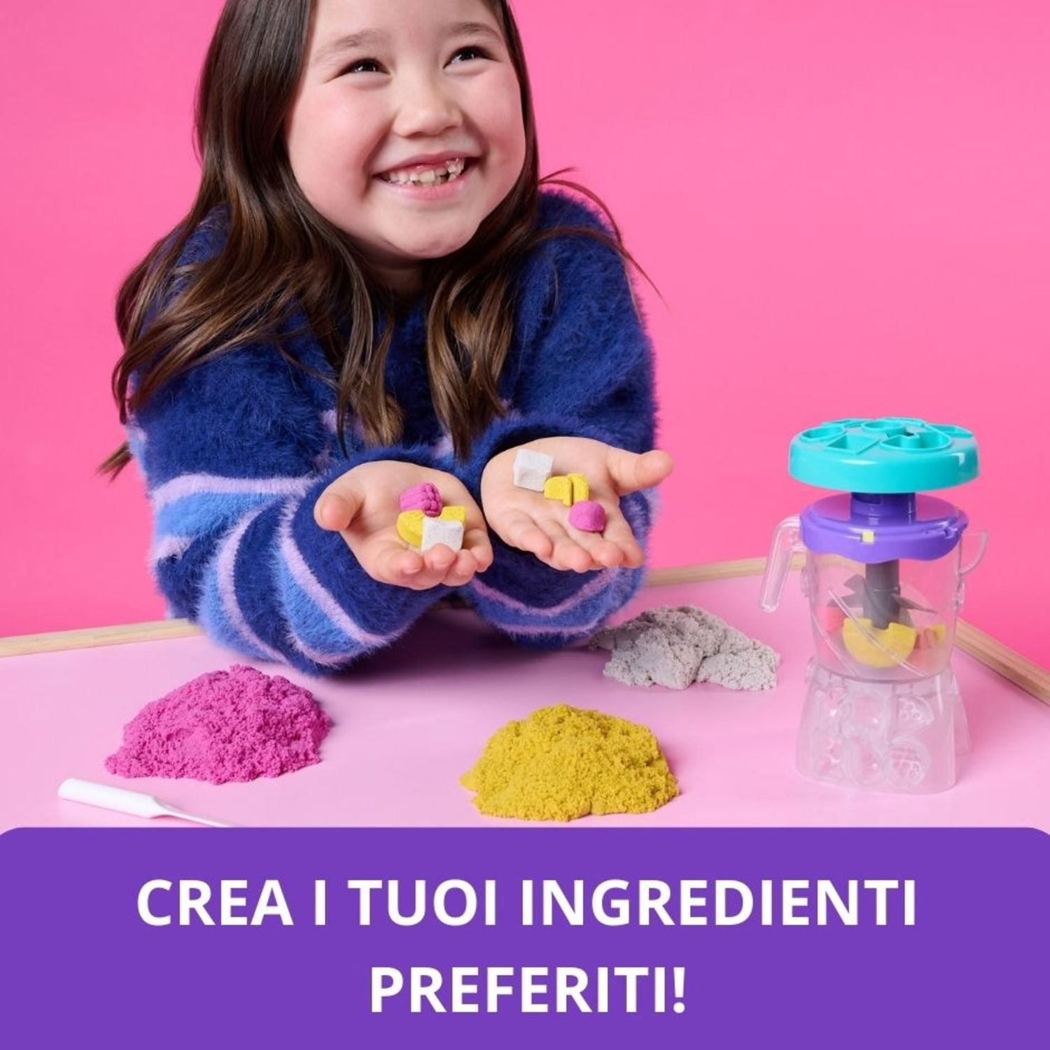 Kinetic sand smoothie mixer - KINETIC SAND